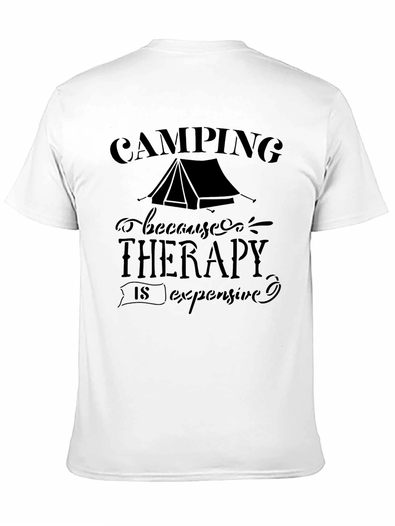 Camping Therapy Graphic Tee