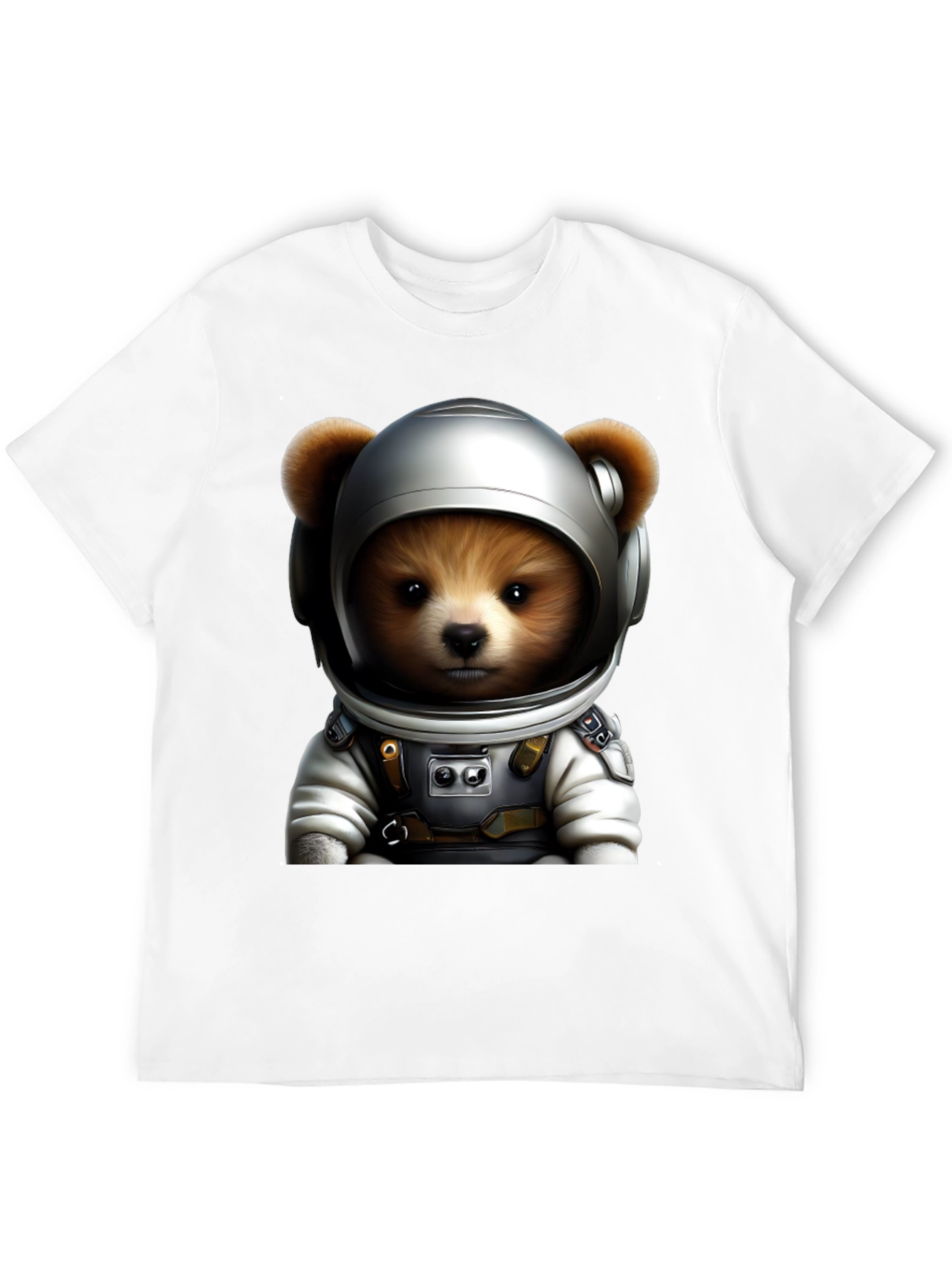 Bear Astronaut Graphic T-Shirt - Space Teddy Tee