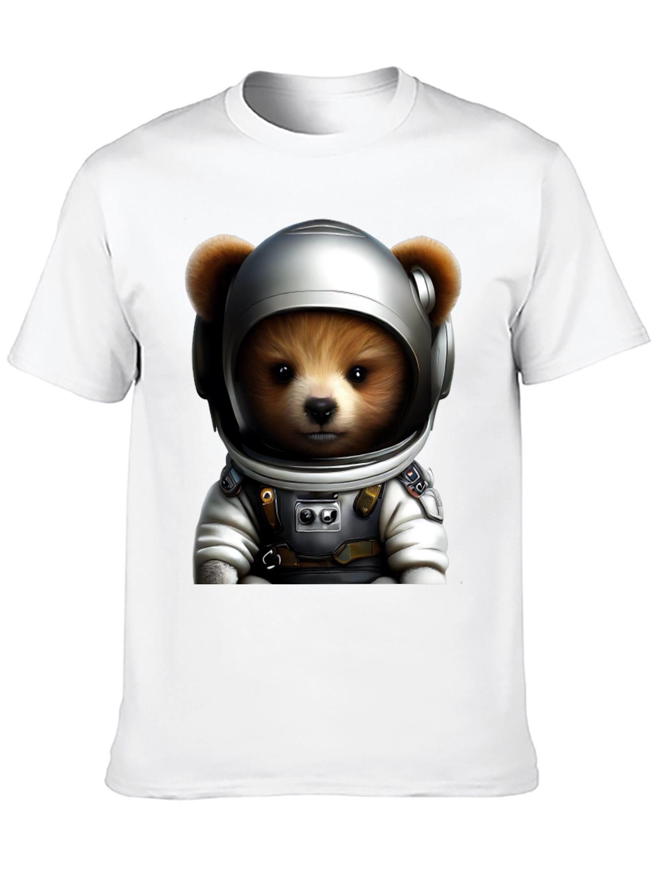 Bear Astronaut Graphic T-Shirt - Space Teddy Tee