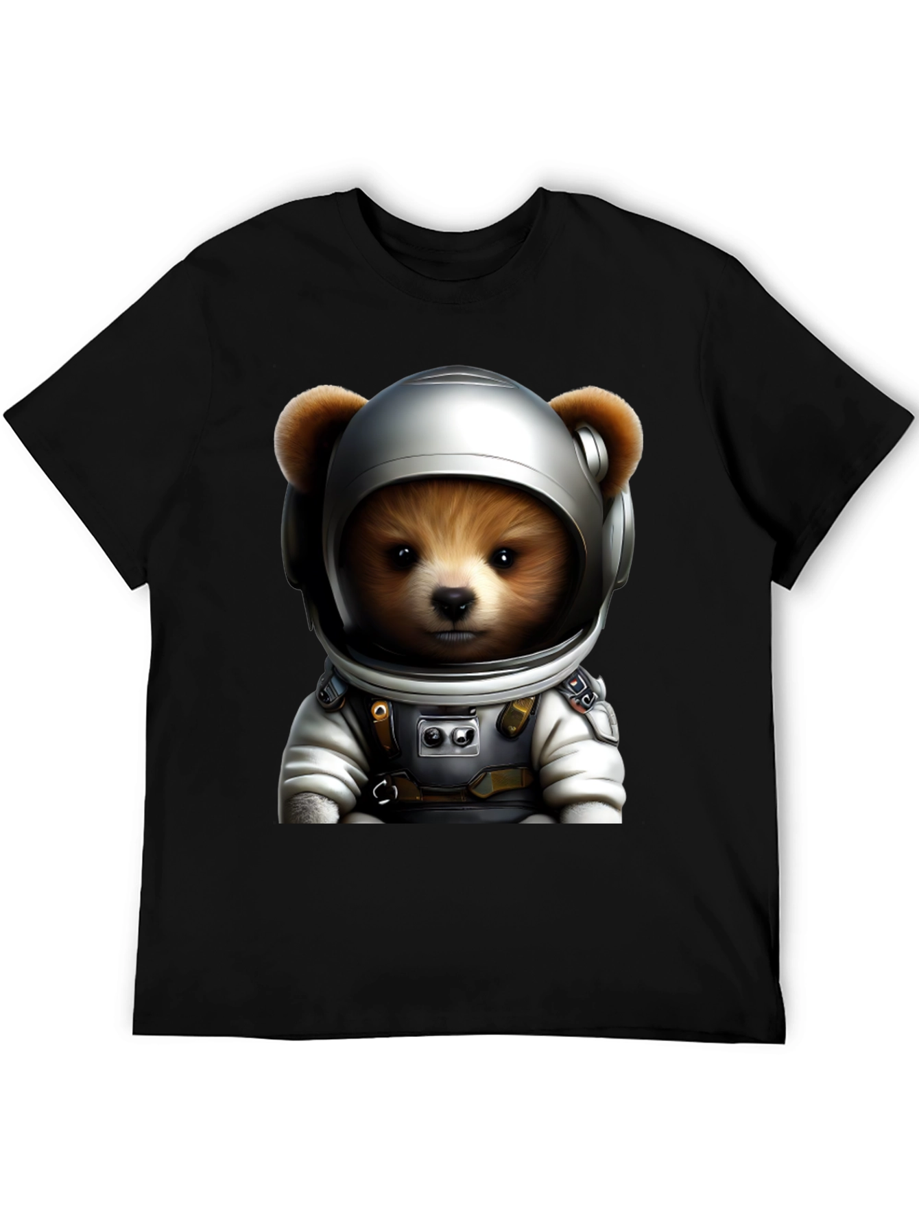 Bear Astronaut Graphic T-Shirt - Space Teddy Tee