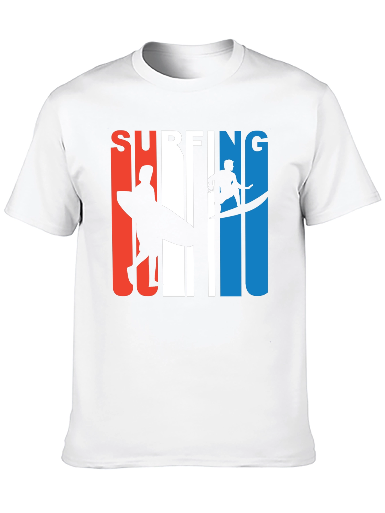 Surfing Graphic Tee - Stylish Cotton T-Shirt