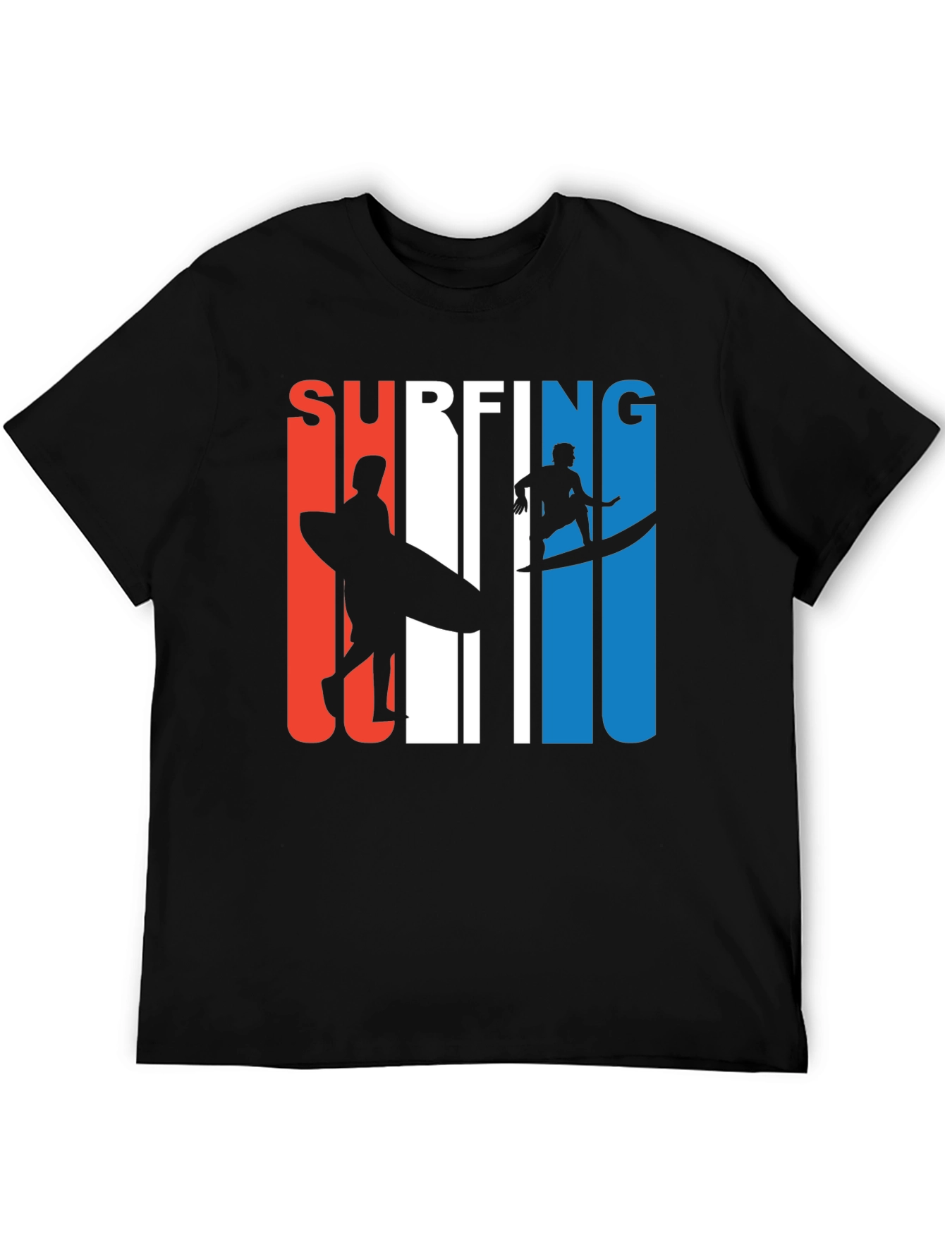 Surfing Graphic Tee - Stylish Cotton T-Shirt