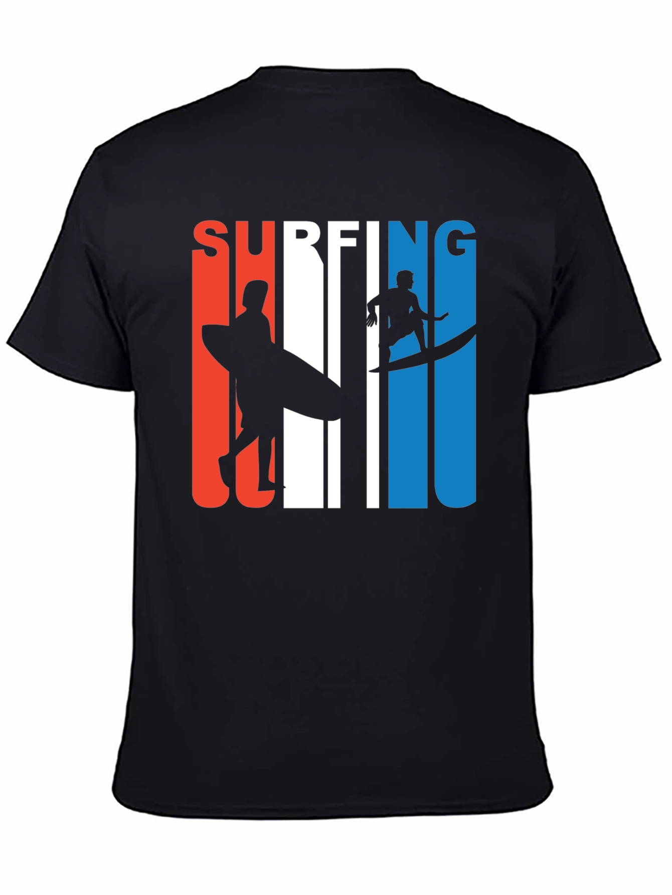 Surfing Graphic Tee - Stylish Cotton T-Shirt