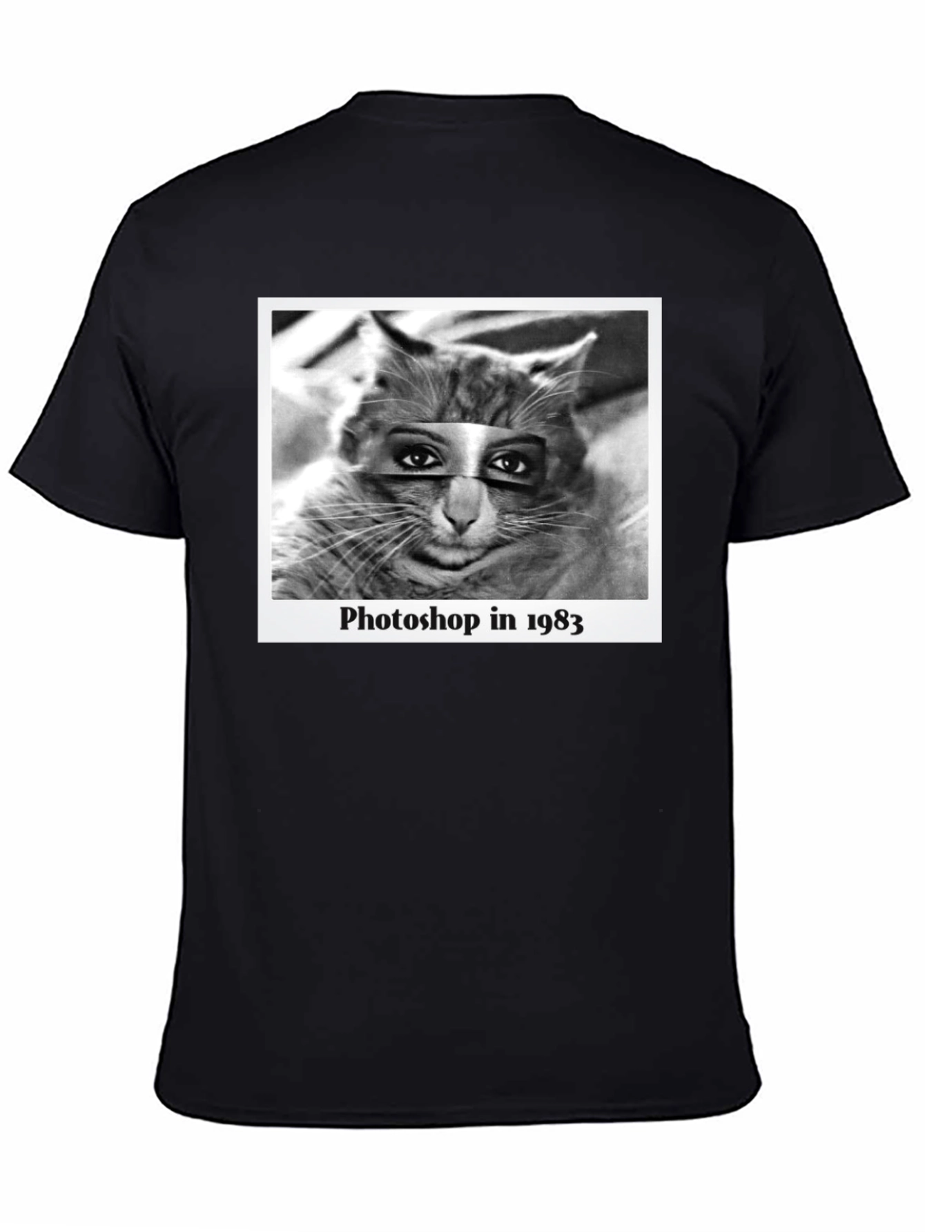 Retro Cat Photoshop T-Shirt