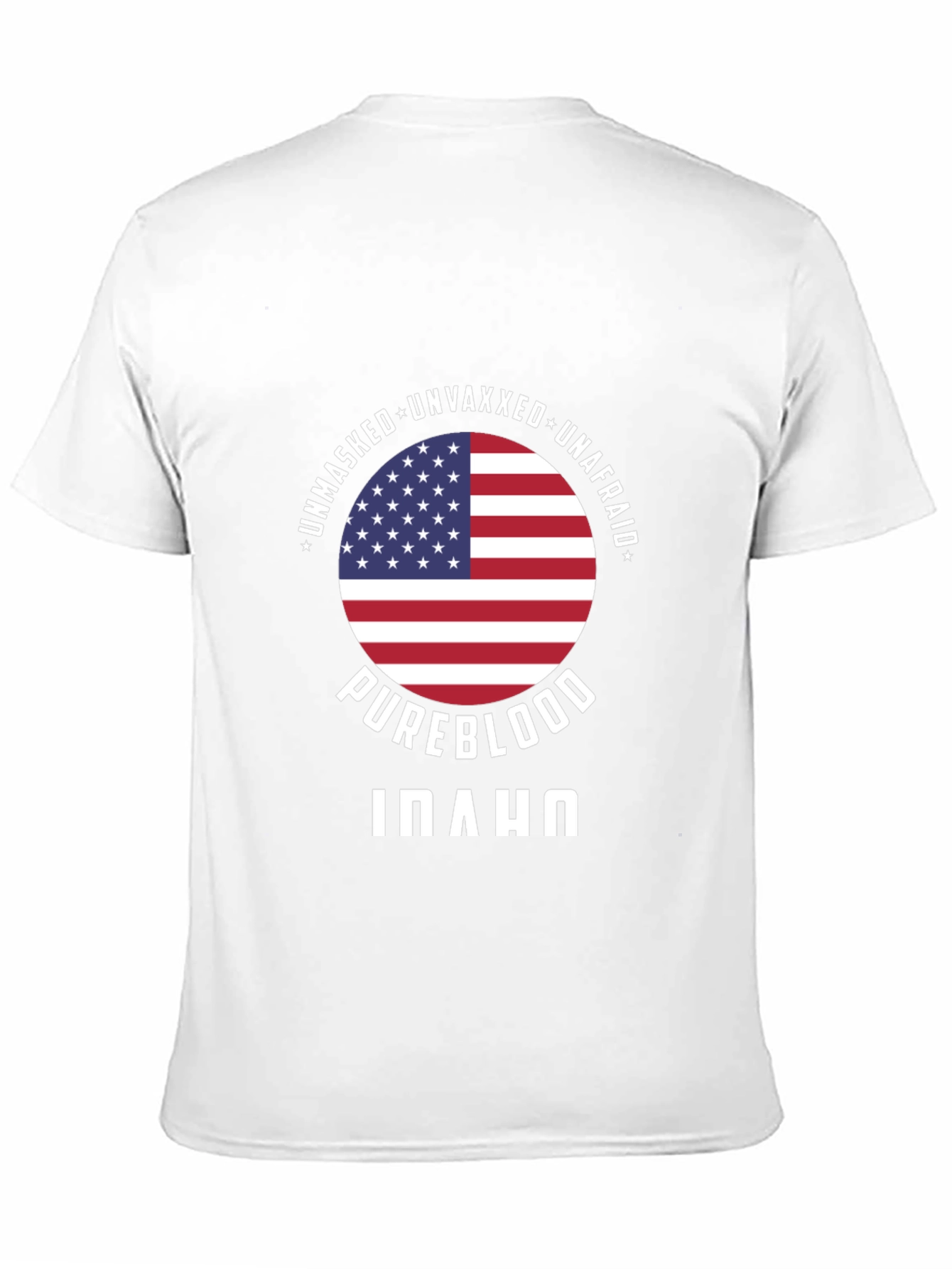 Pureblood Idaho T-Shirt: Unmasked Unvaxxed Unafraid