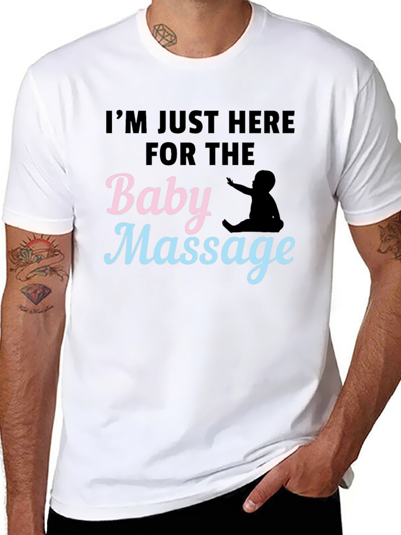 Funny Baby Massage T-Shirt