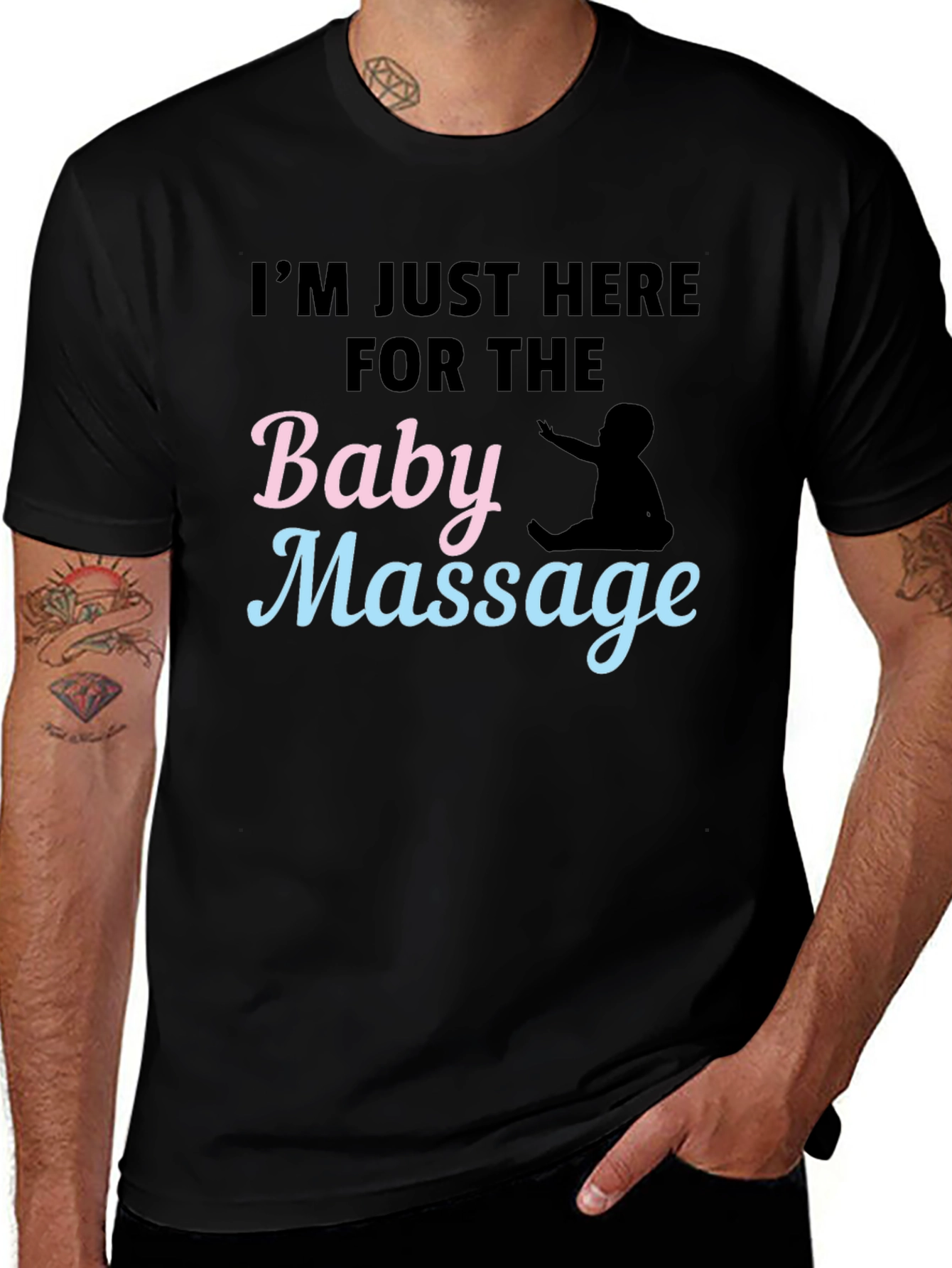 Funny Baby Massage T-Shirt