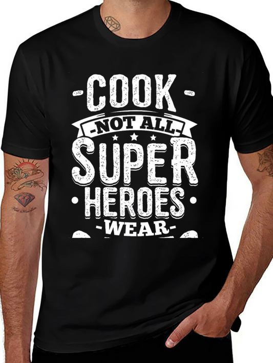 Cook Superheroes T-Shirt | Funny Chef Apparel
