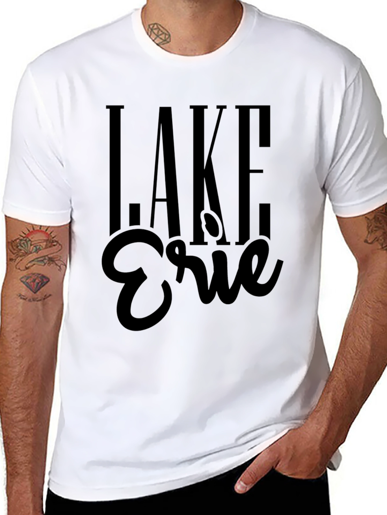 Lake Erie T-Shirt -  Comfortable Cotton Tee