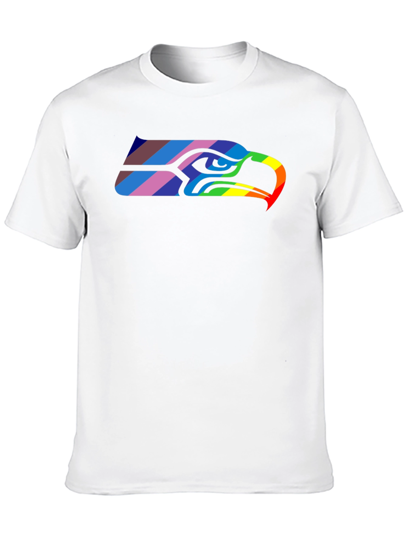 Rainbow Seahawks Pride T-Shirt