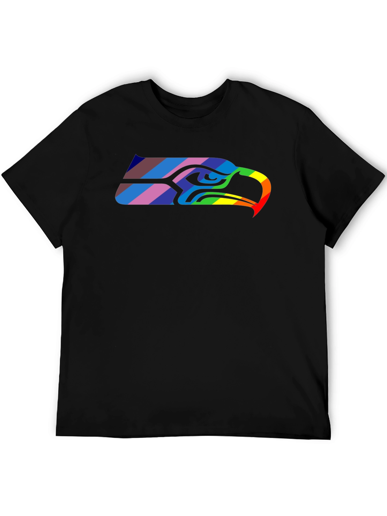 Rainbow Seahawks Pride T-Shirt