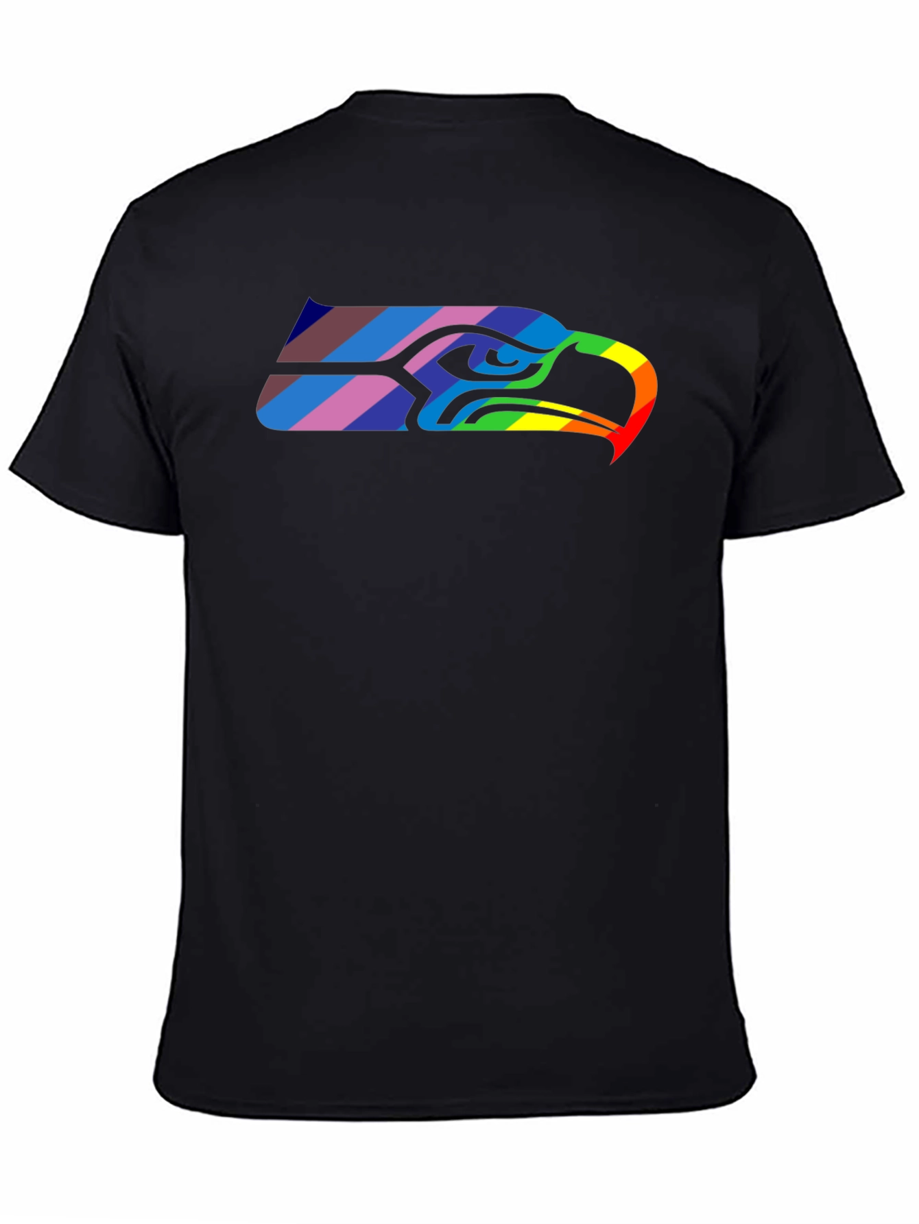 Rainbow Seahawks Pride T-Shirt