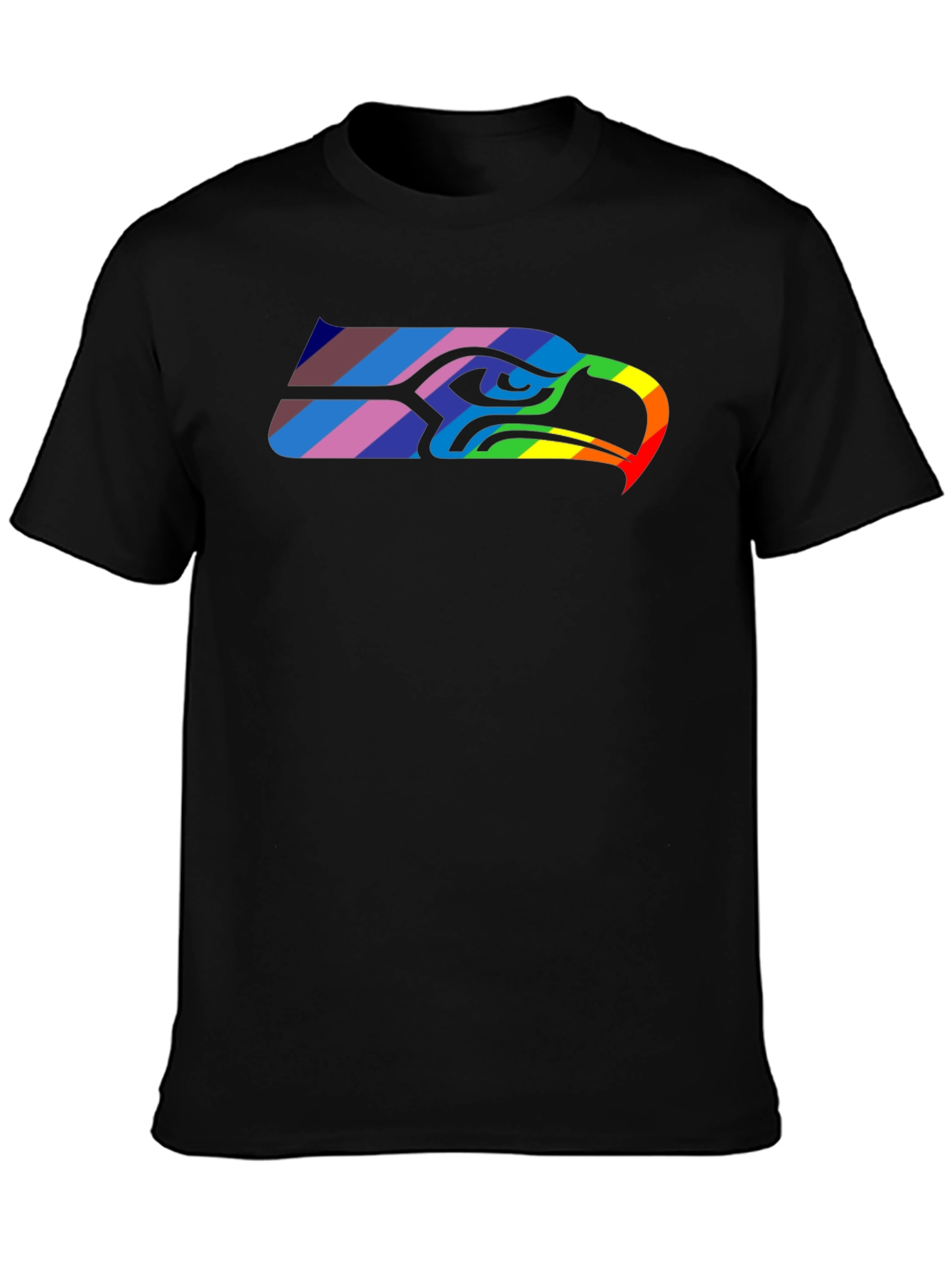 Rainbow Seahawks Pride T-Shirt