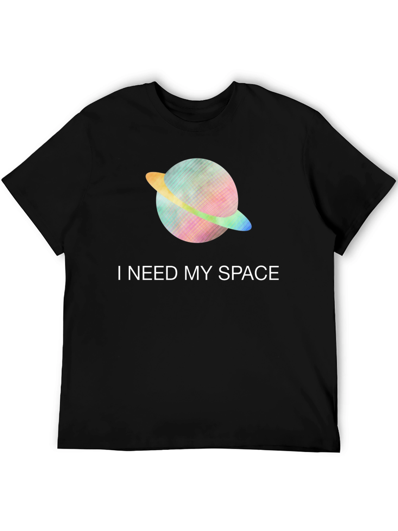 I Need My Space T-Shirt Graphic Tee Saturn