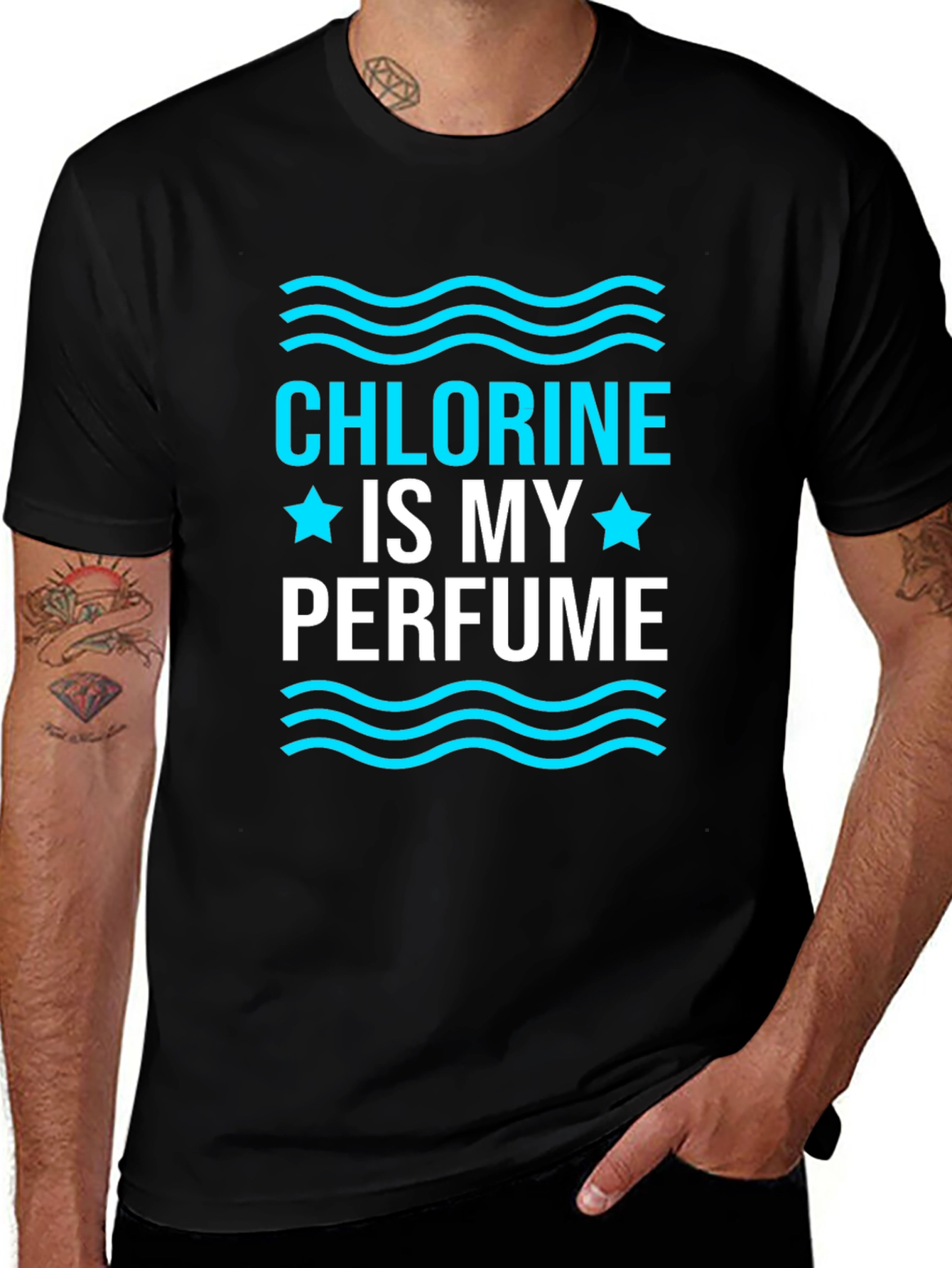 Chlorine is My Perfume T-Shirt - Swimmers Pride