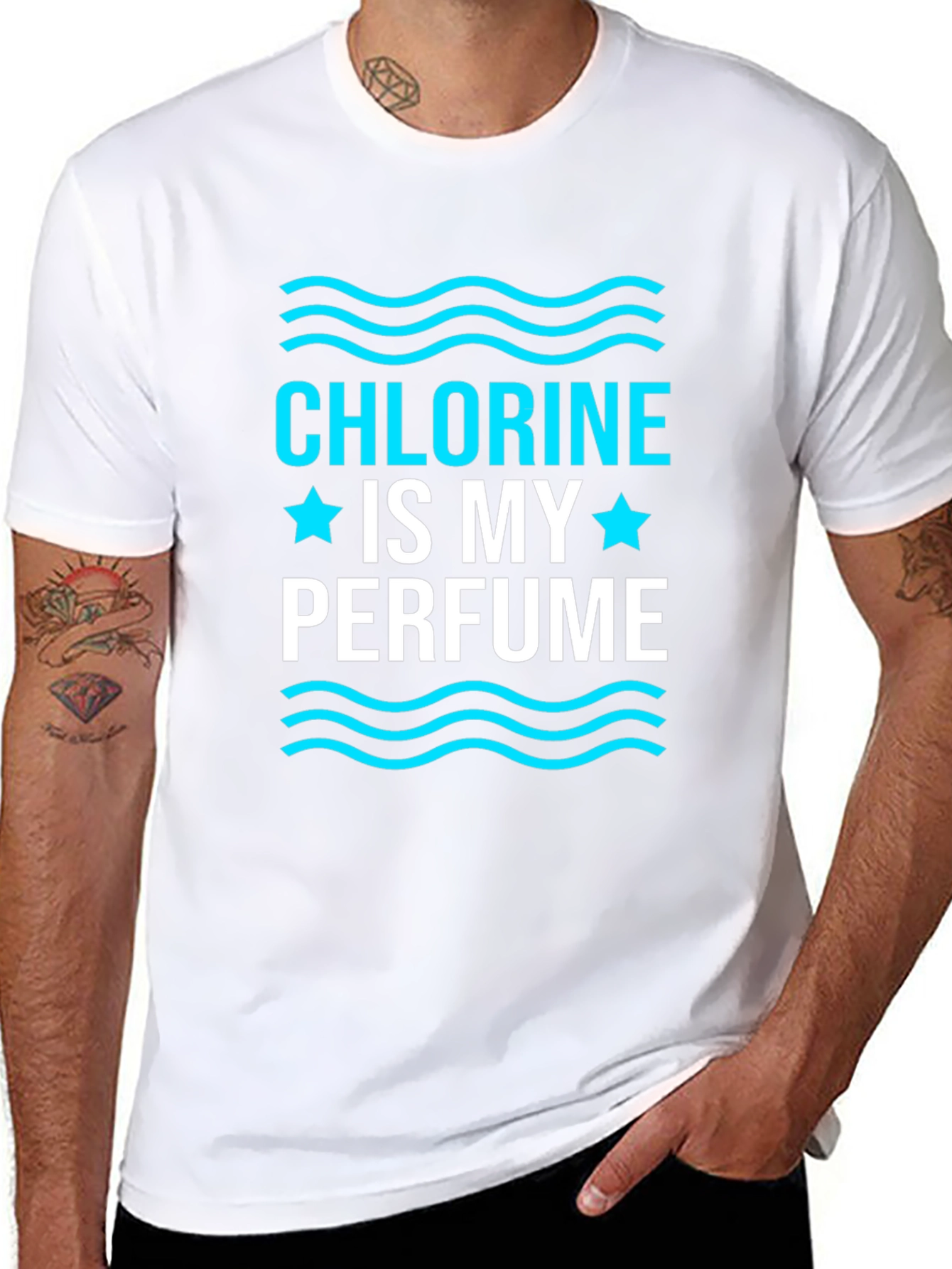 Chlorine is My Perfume T-Shirt - Swimmers Pride