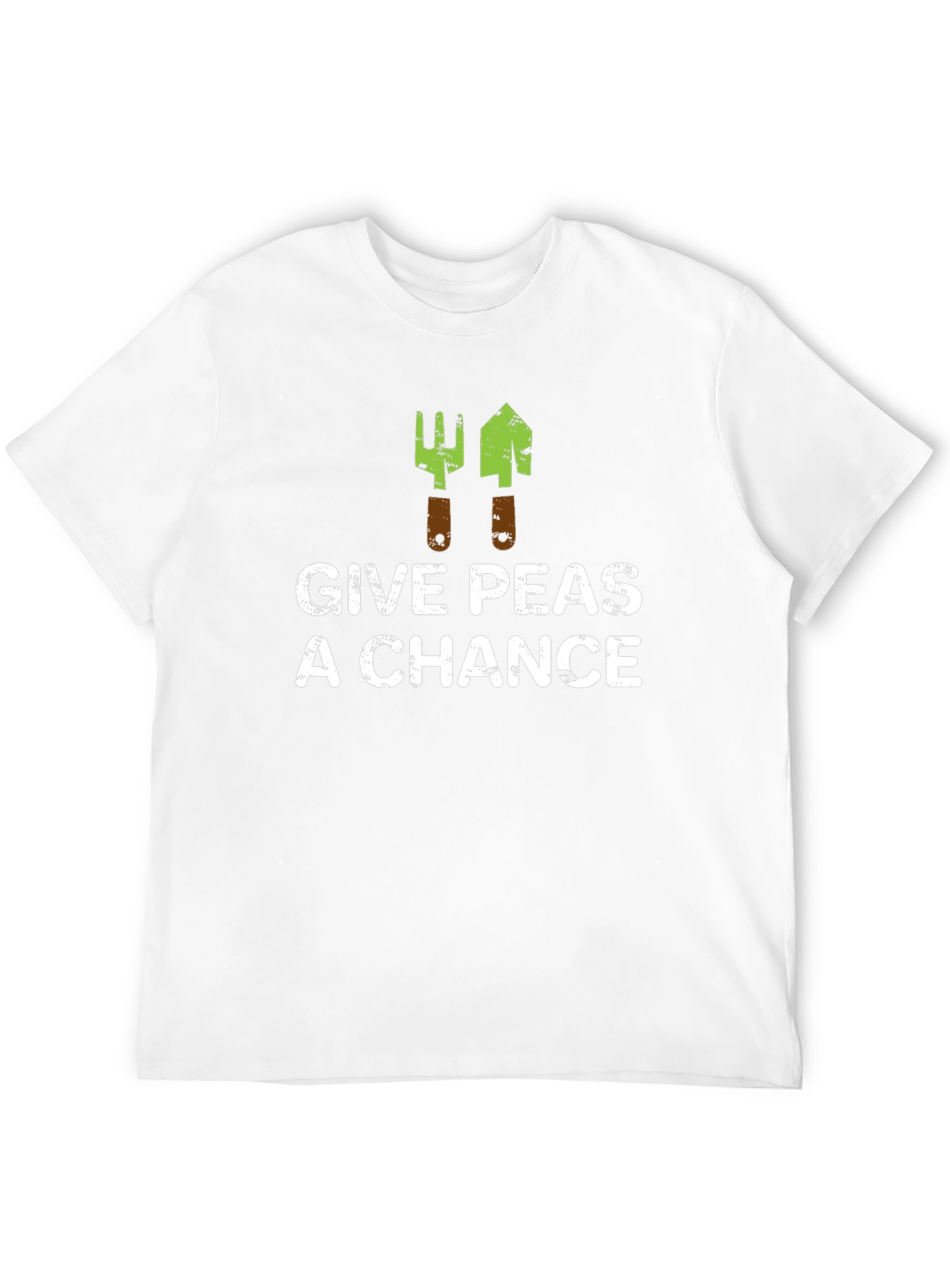 Give Peas a Chance T-Shirt: Gardening Tee