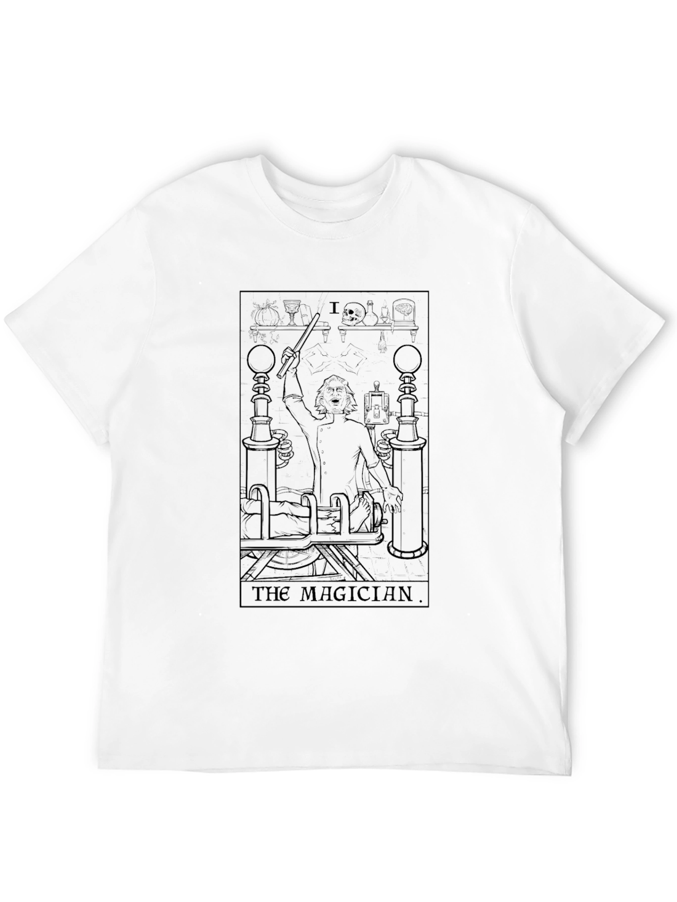 The Magician Tarot Card Graphic Print T-Shirt