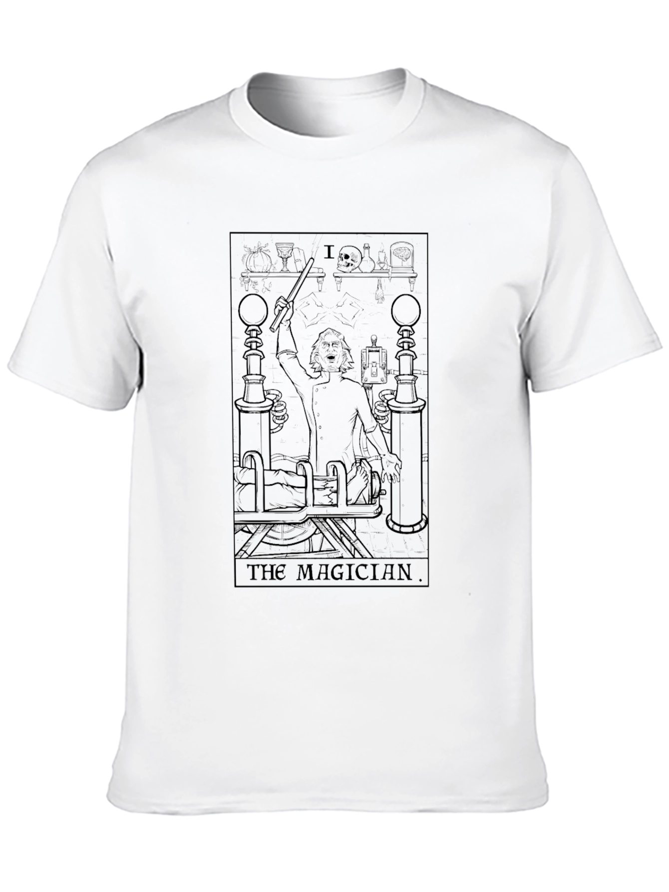 The Magician Tarot Card Graphic Print T-Shirt