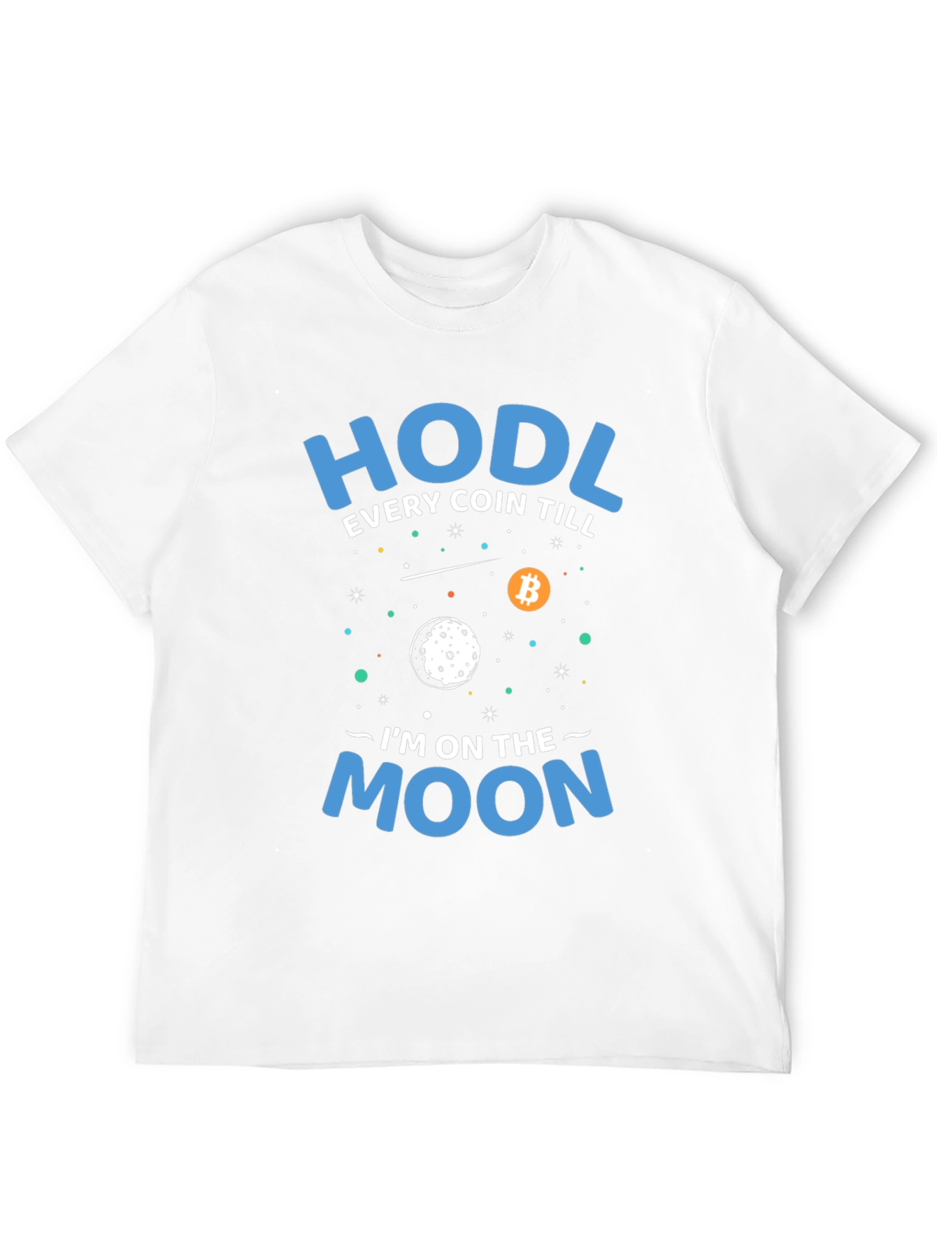 HODL Bitcoin Crypto T-Shirt - To The Moon!