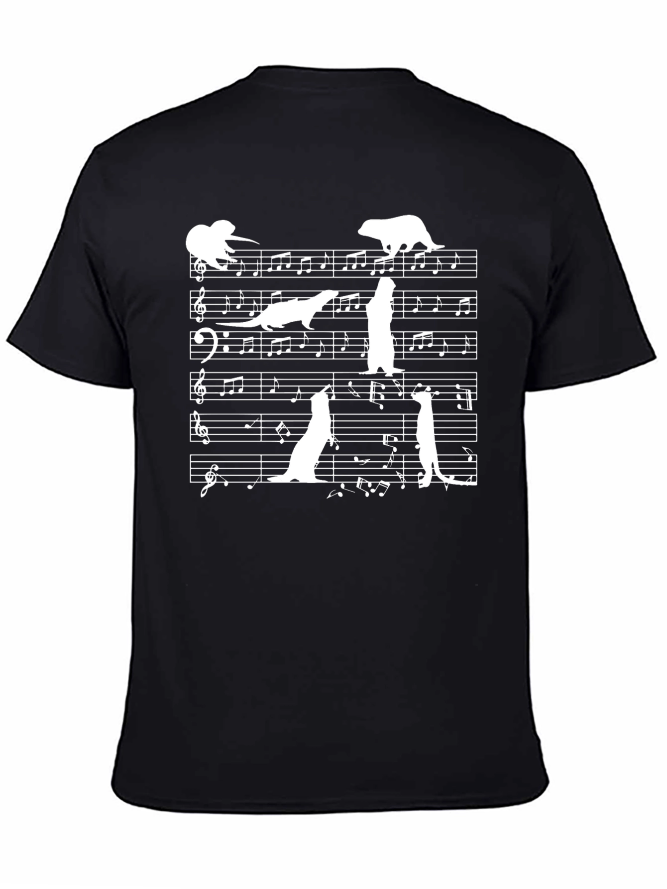 Musical Meerkat Graphic T-Shirt