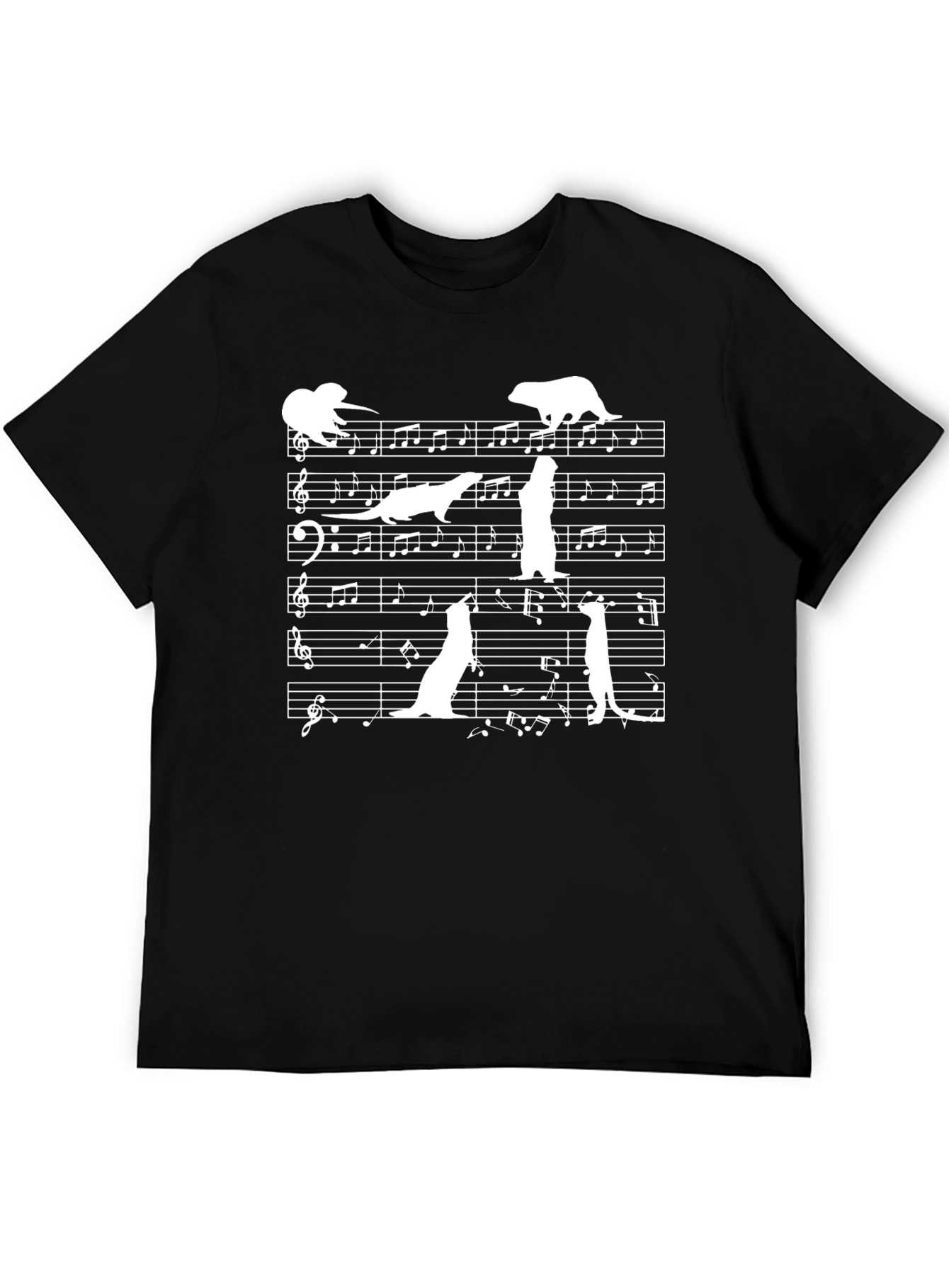 Musical Meerkat Graphic T-Shirt