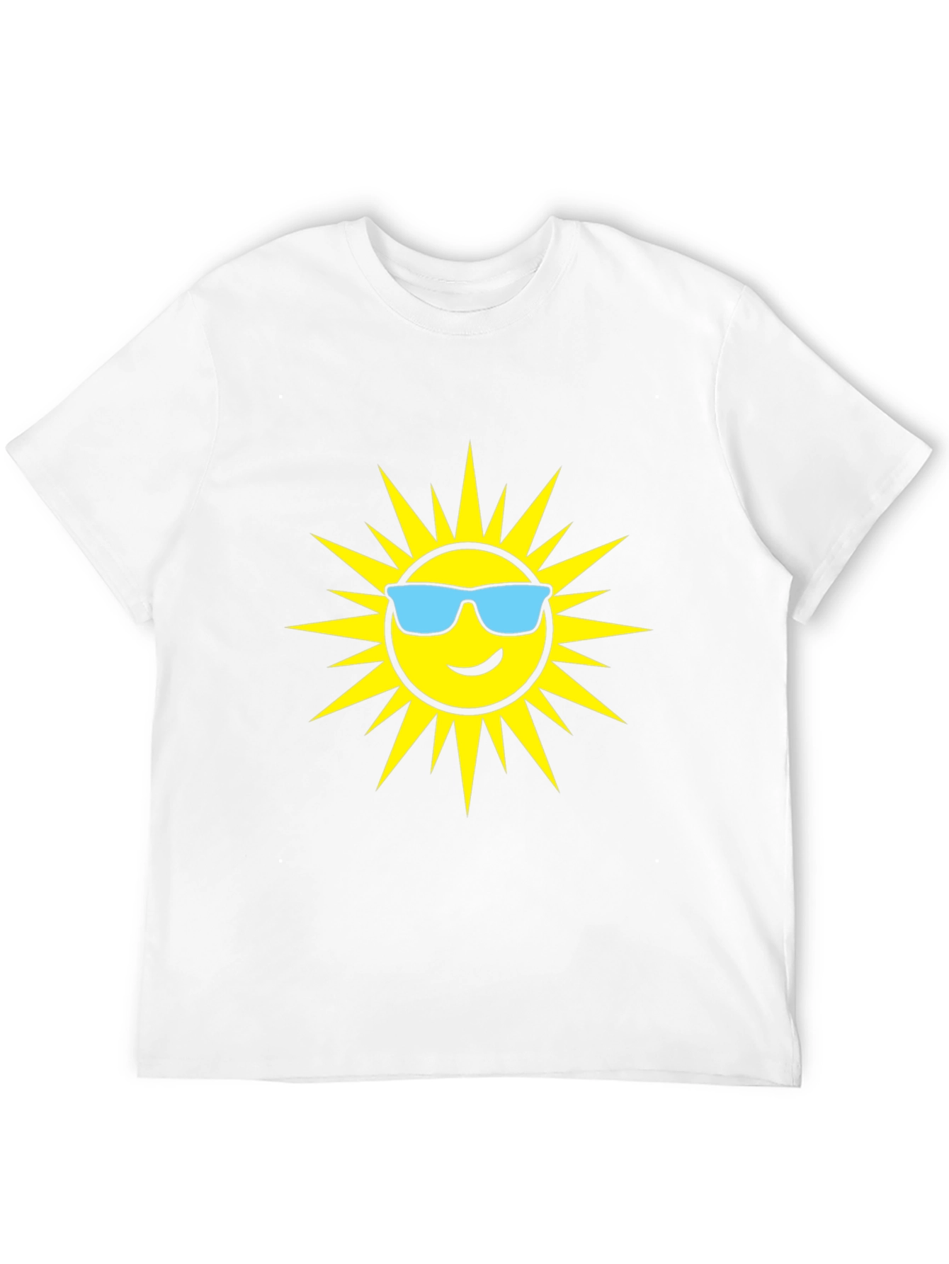 Cool Sun Graphic T-Shirt - Black Cotton Tee