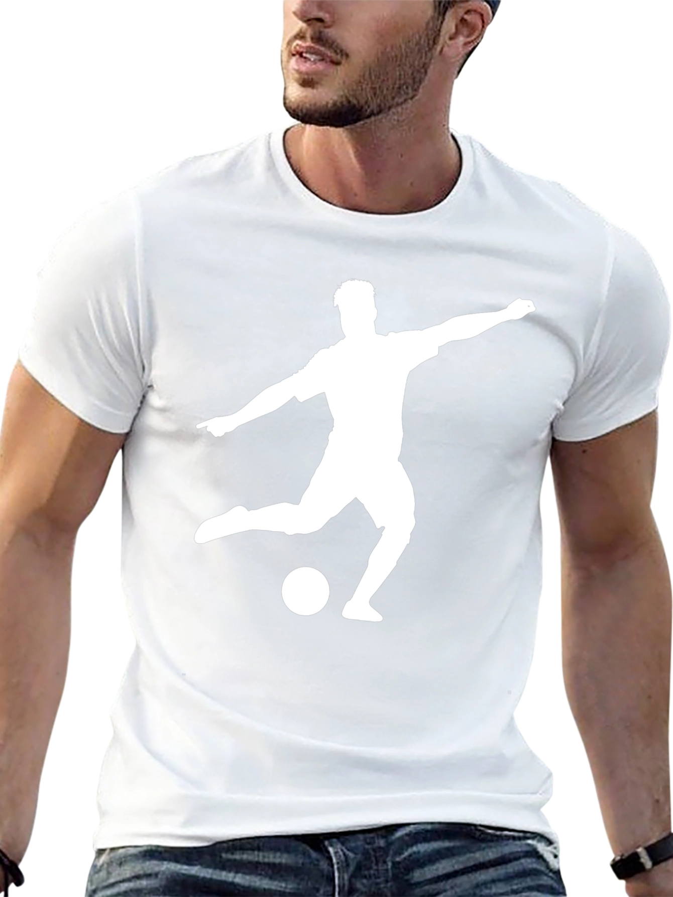 Soccer Player Graphic Tee