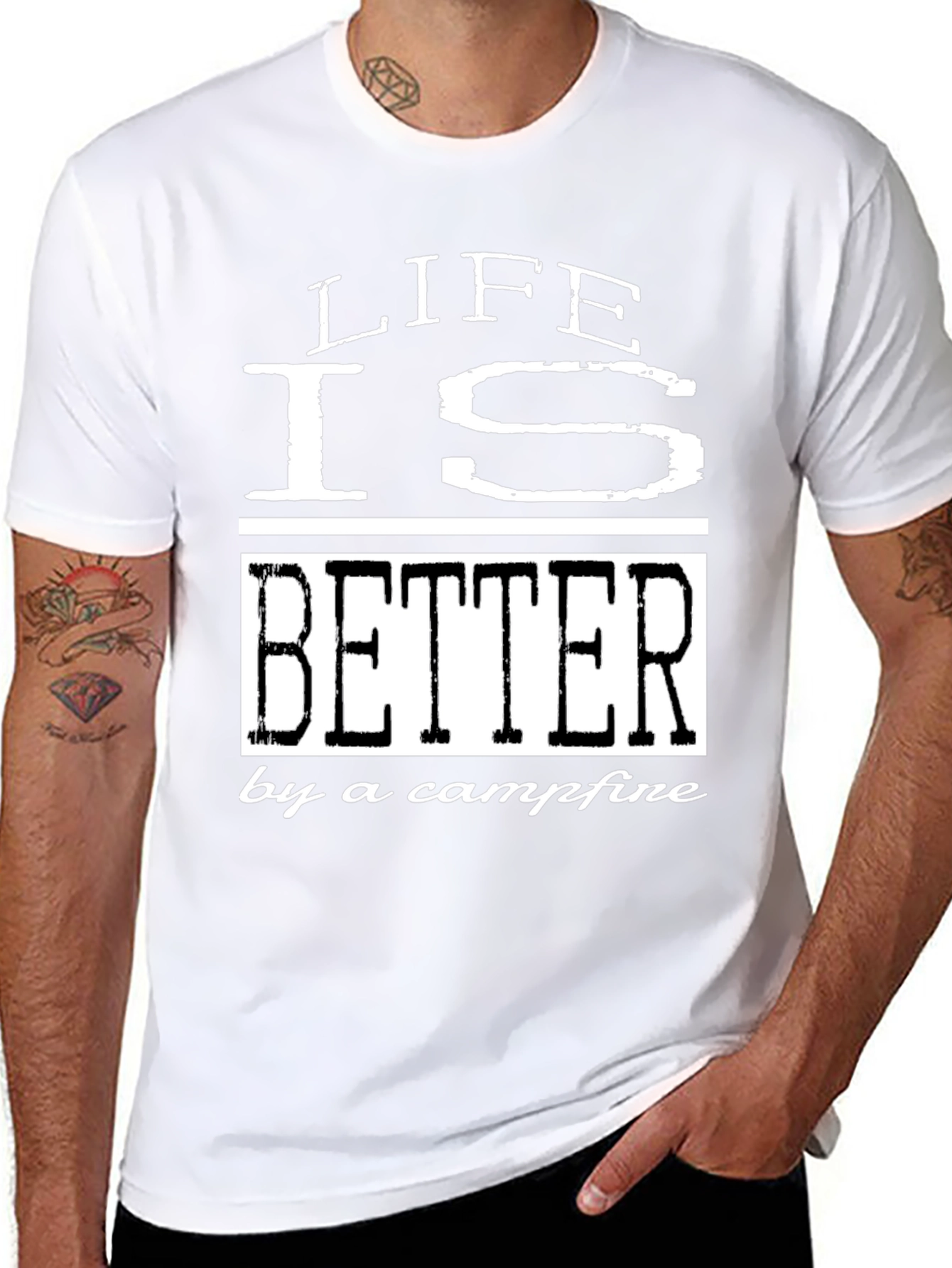Life is Better by a Campfire T-Shirt
