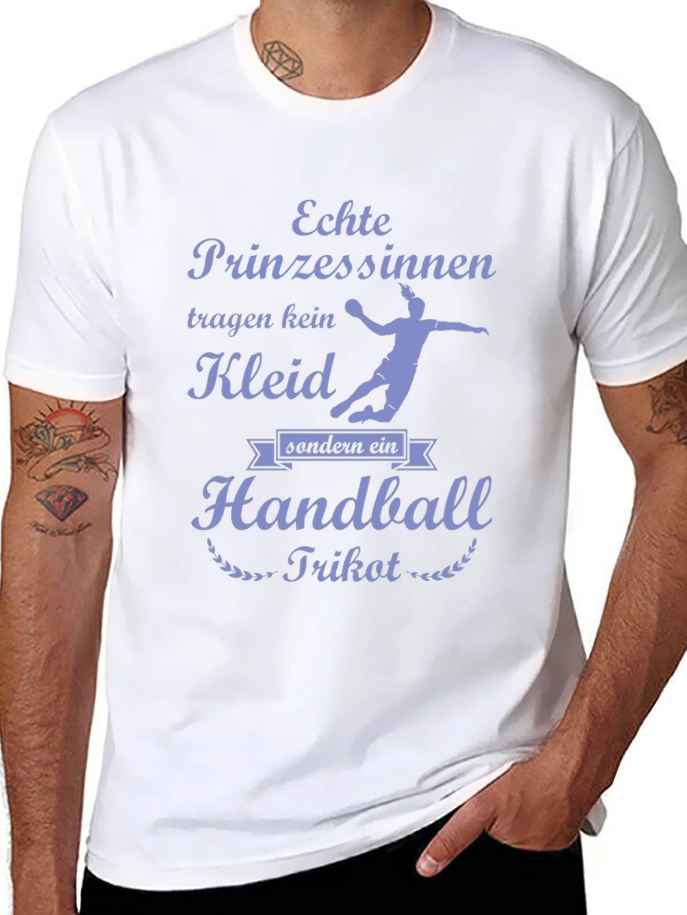 Handball Princess T-Shirt - Black Cotton Tee