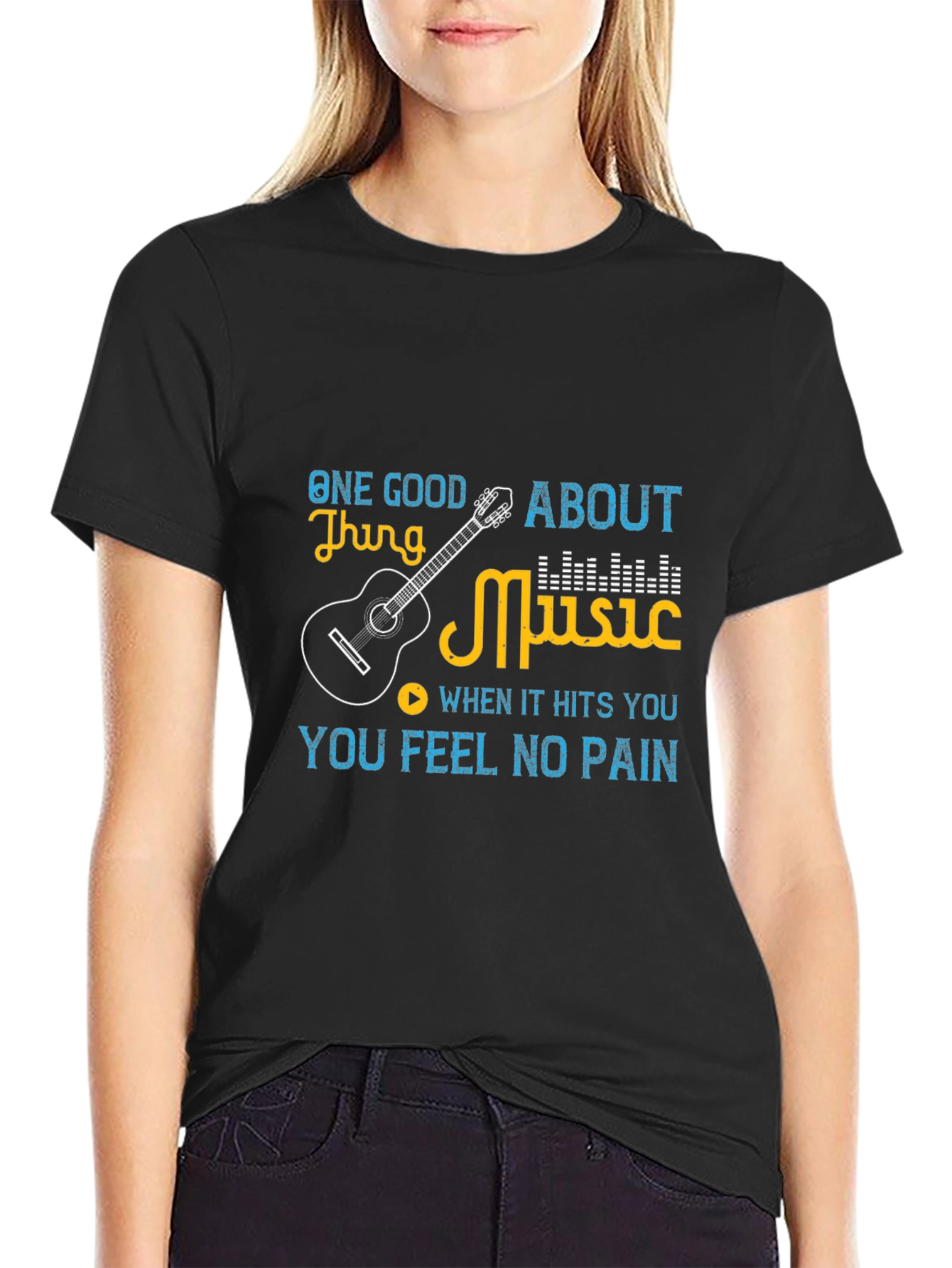 Music T-Shirt: One Good Thing About Music