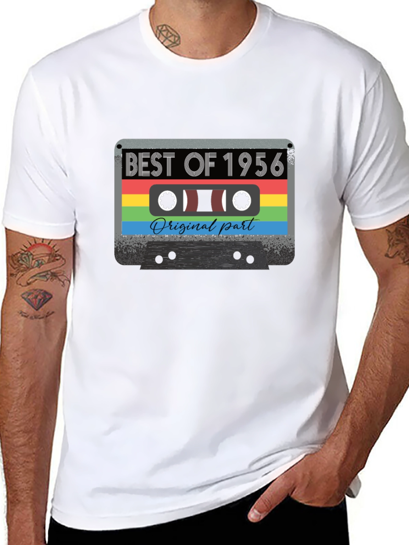 Best of 1956 Cassette Tape Graphic T-Shirt