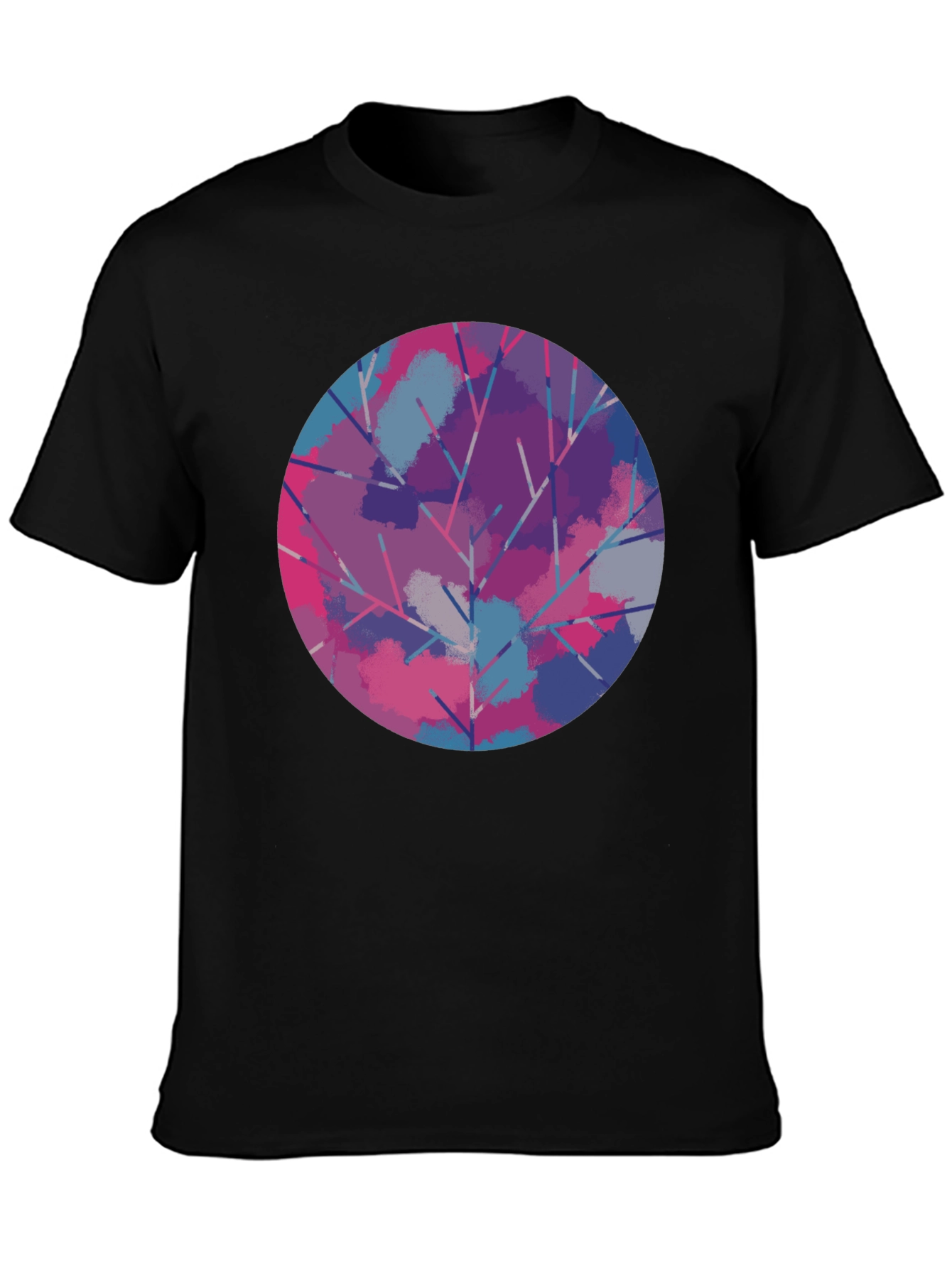 Abstract Circle Graphic Tee