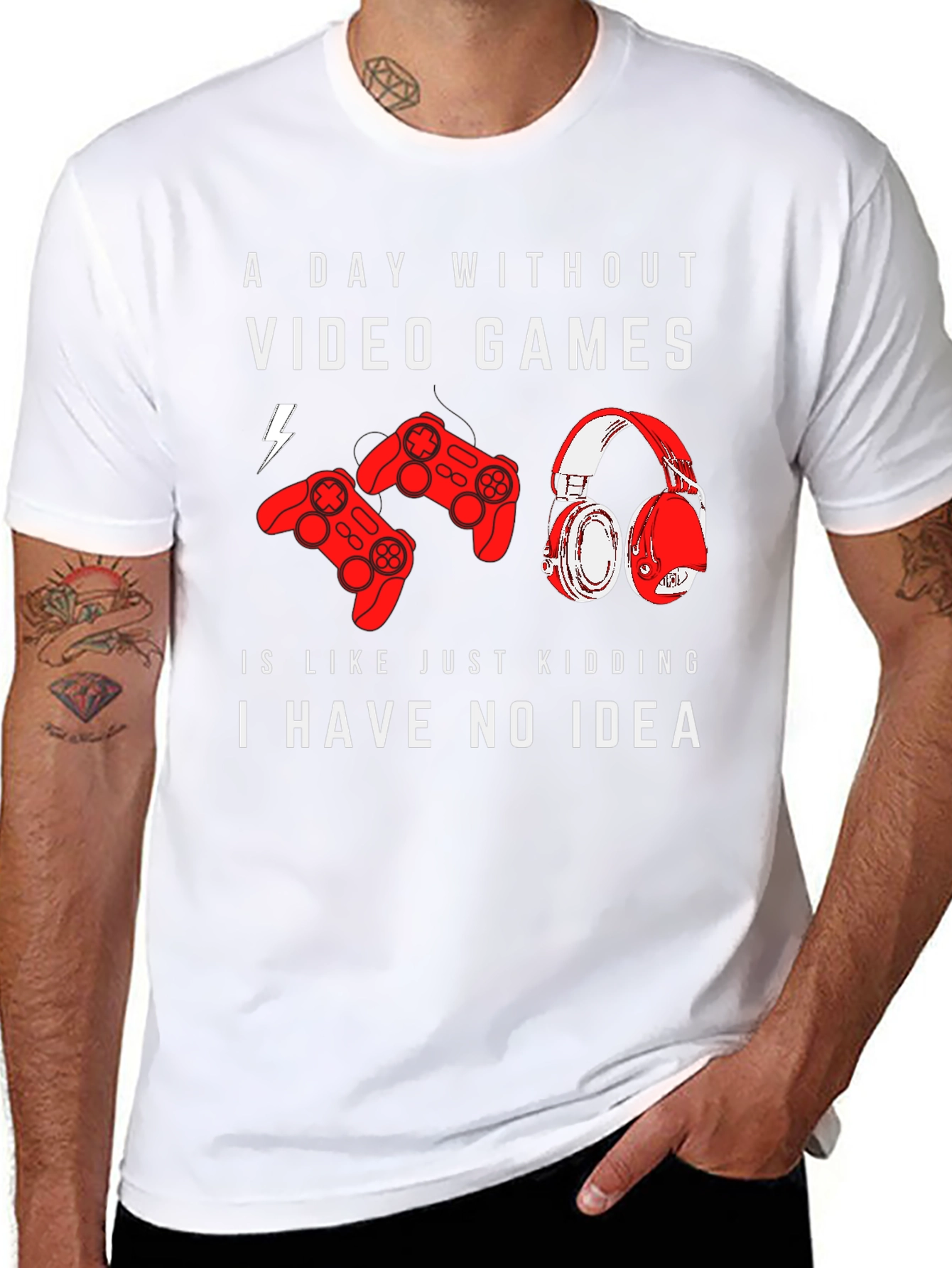Video Game T-Shirt - A Day Without Video Games