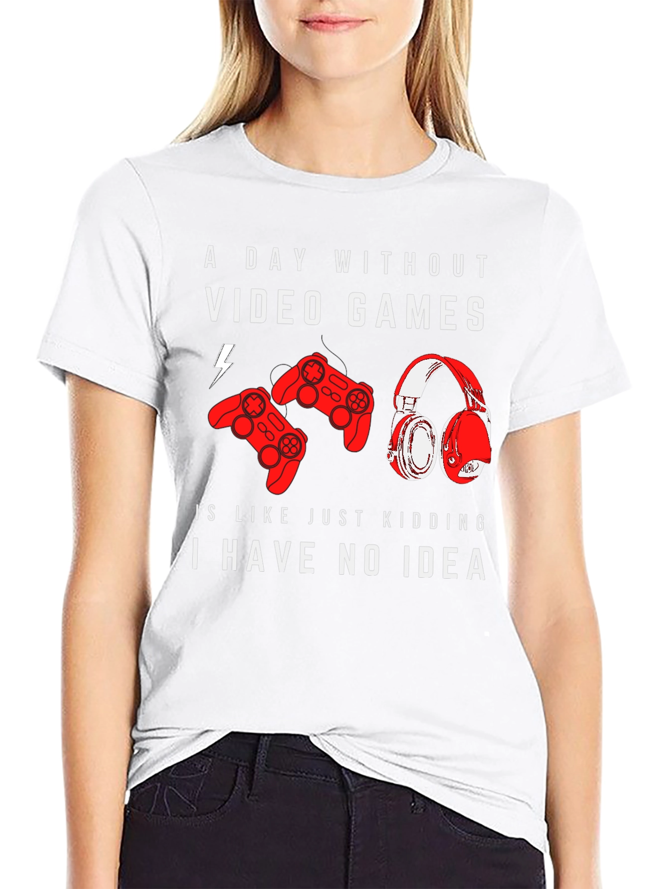 Video Game T-Shirt - A Day Without Video Games