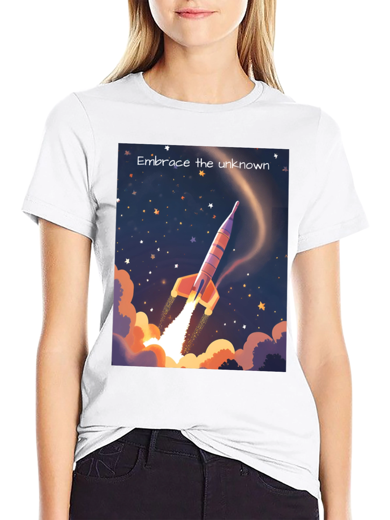 Embrace the Unknown Rocket T-Shirt