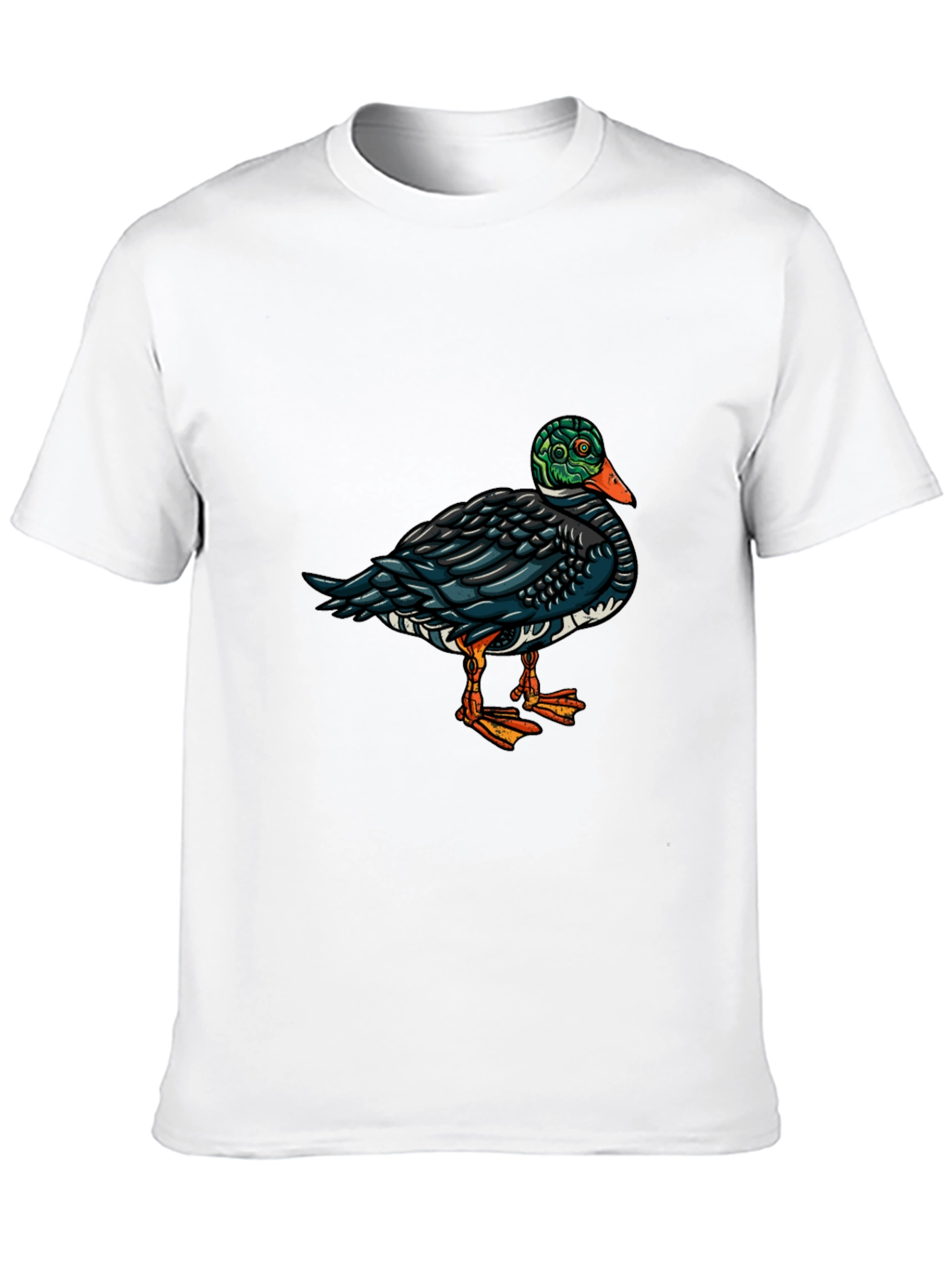 Duck Graphic Tee - Cool Animal Design