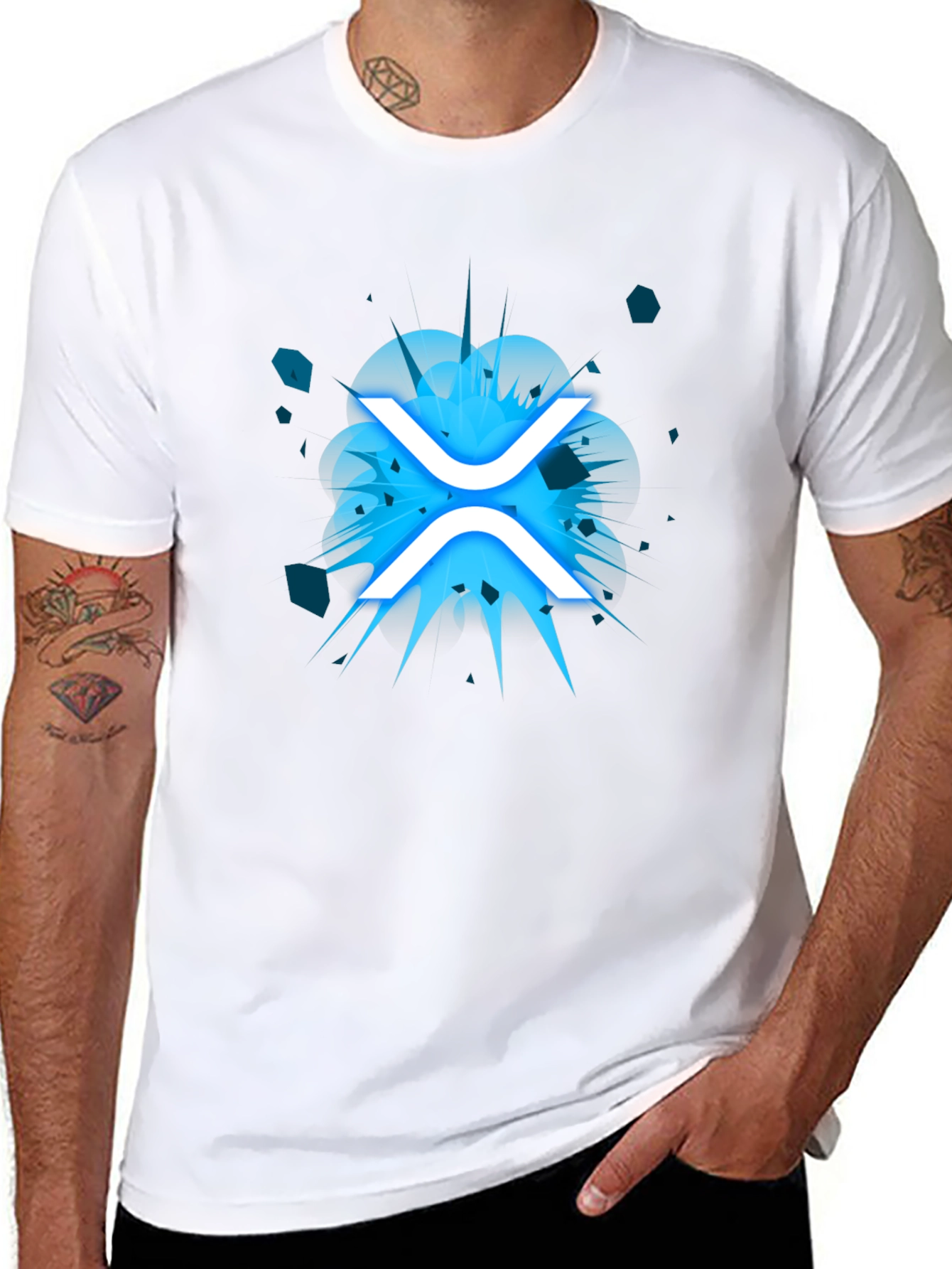 Ripple XRP Cryptocurrency Graphic Tee