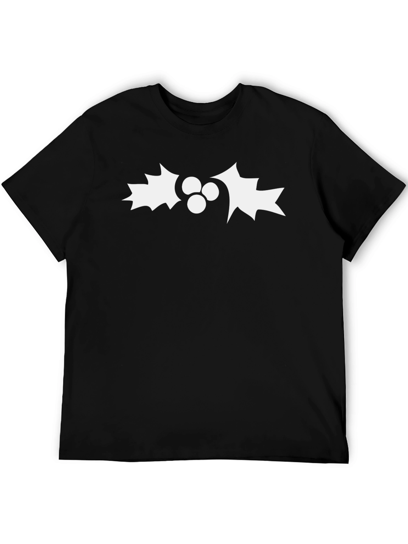 Festive Holly Graphic Tee - Holiday Style