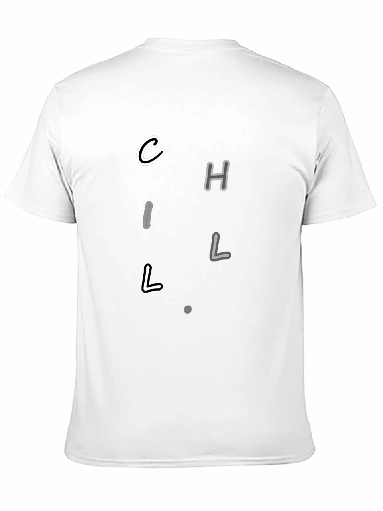 Chill Black Graphic Tee