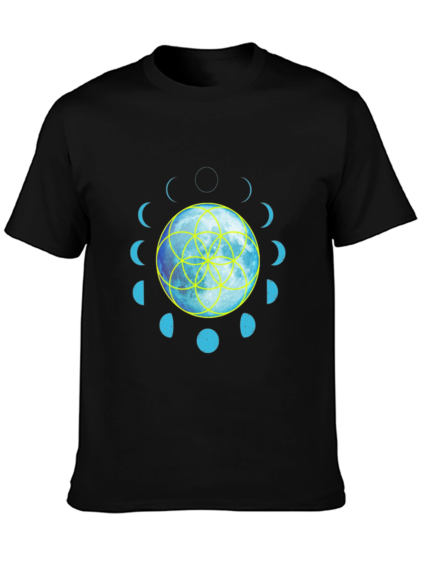 Moon Phases Graphic T-Shirt