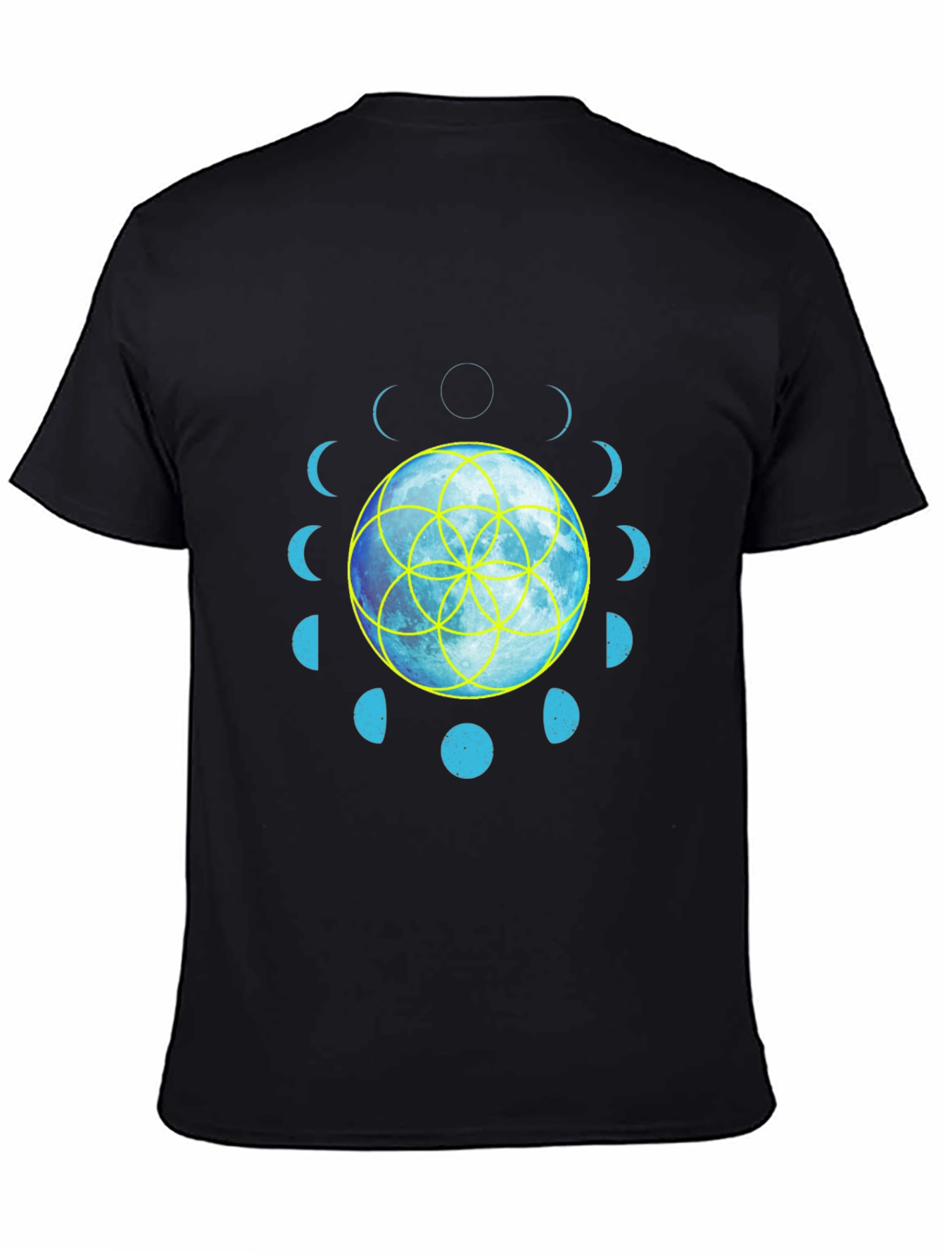 Moon Phases Graphic T-Shirt