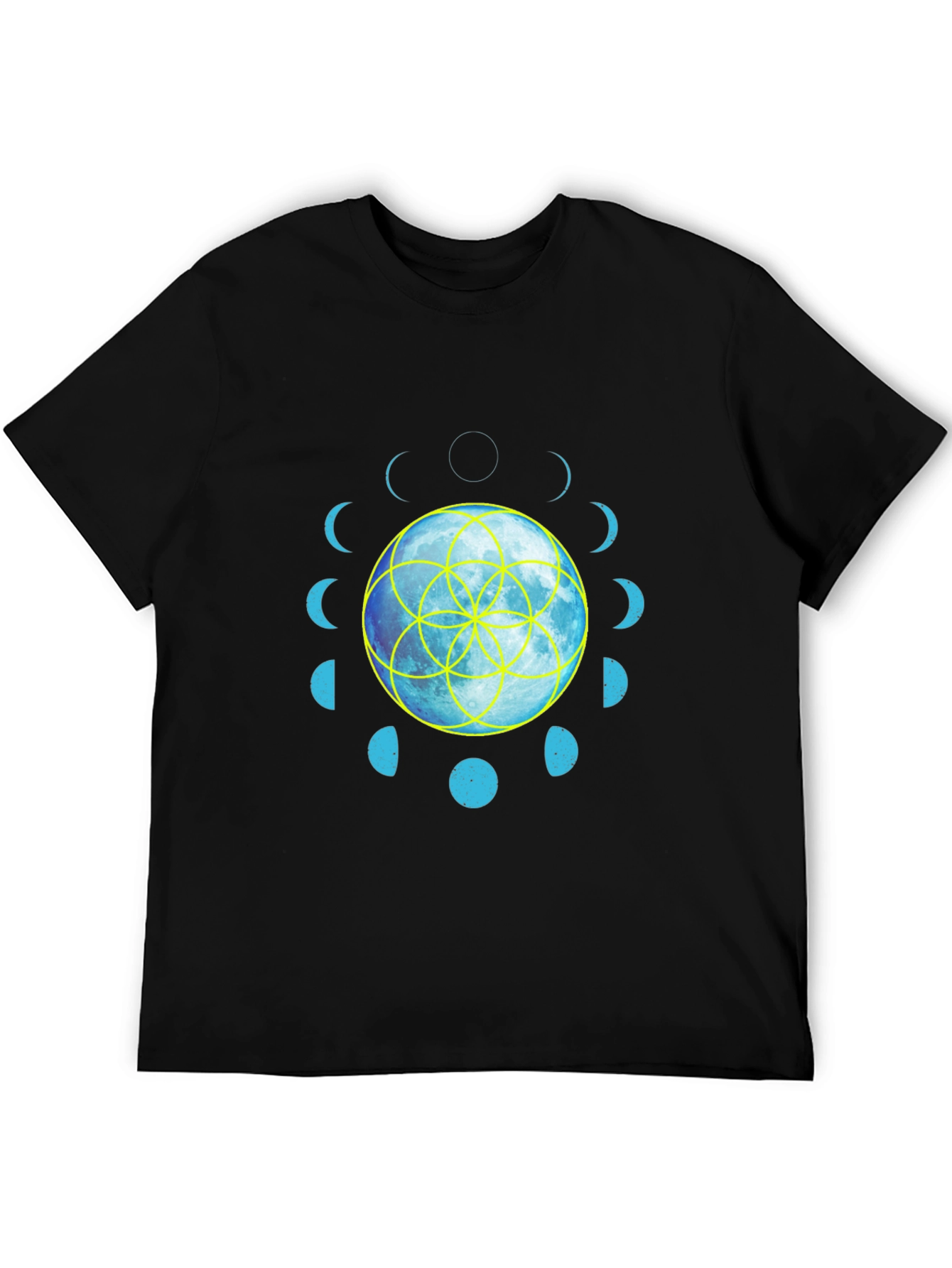 Moon Phases Graphic T-Shirt