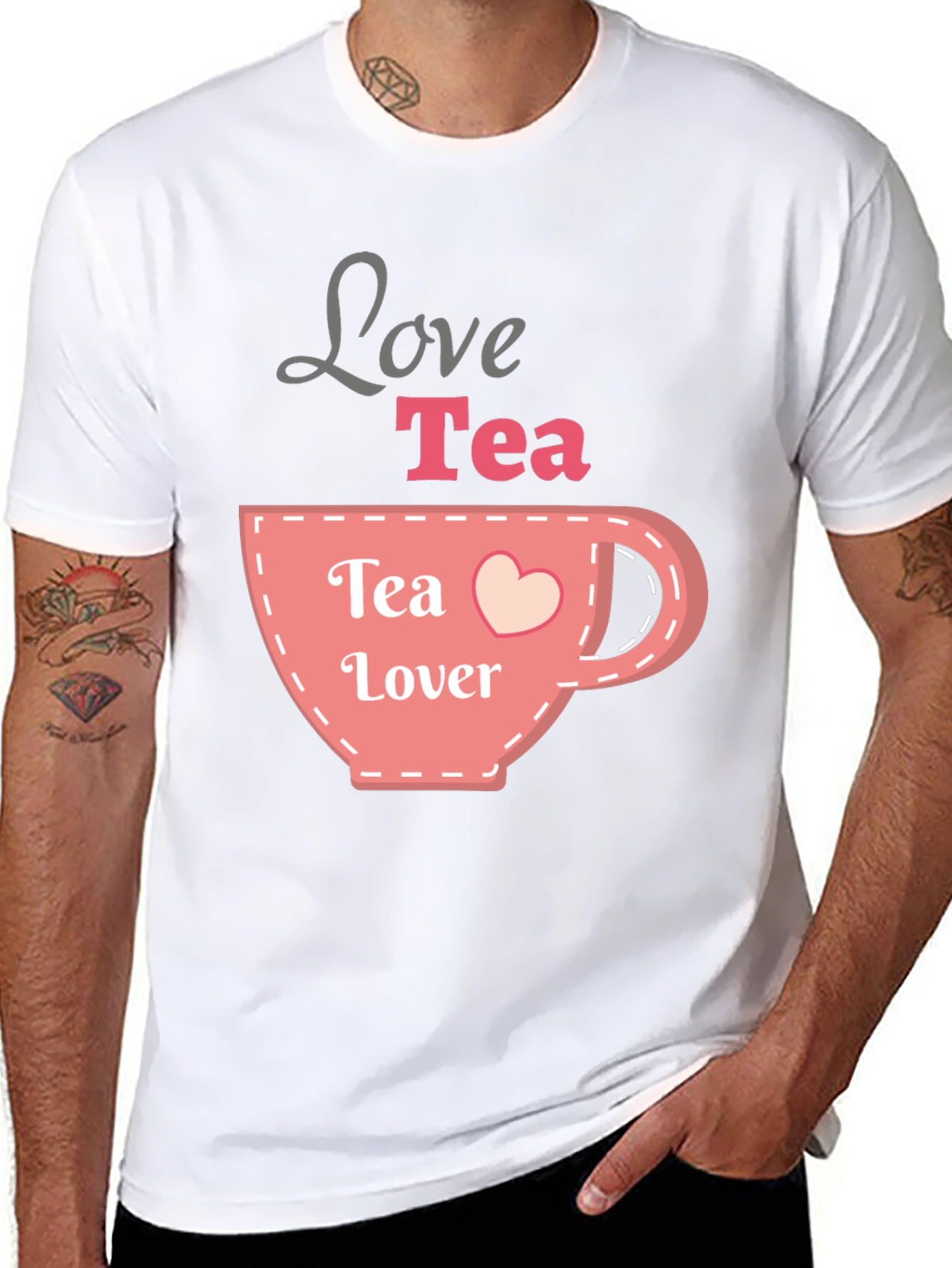 Love Tea T-Shirt - Cute Tea Lover Design