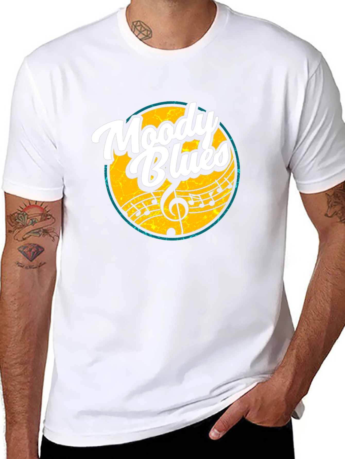 Moody Blues T-Shirt - Retro Music Graphic Tee