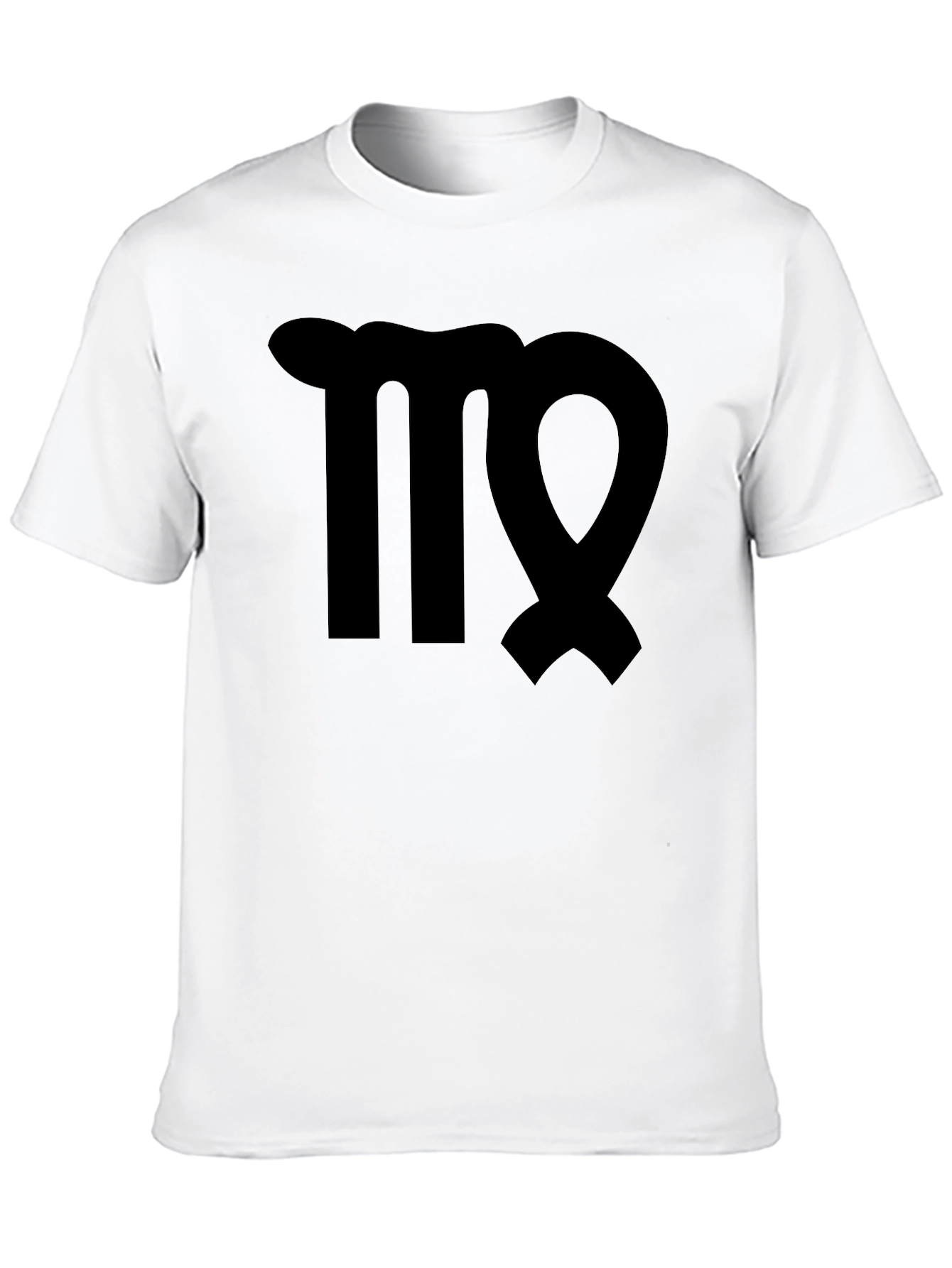 Virgo Zodiac Black T-Shirt