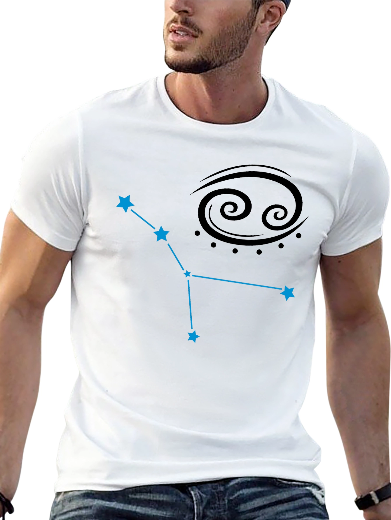 Cancer Zodiac Constellation T-Shirt