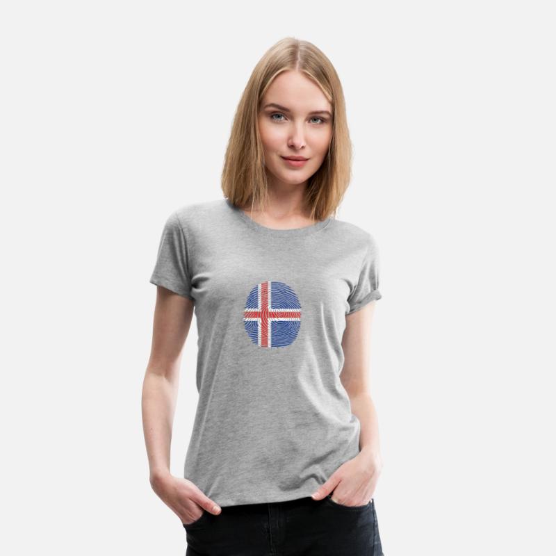 Icelandic flag fingerprint