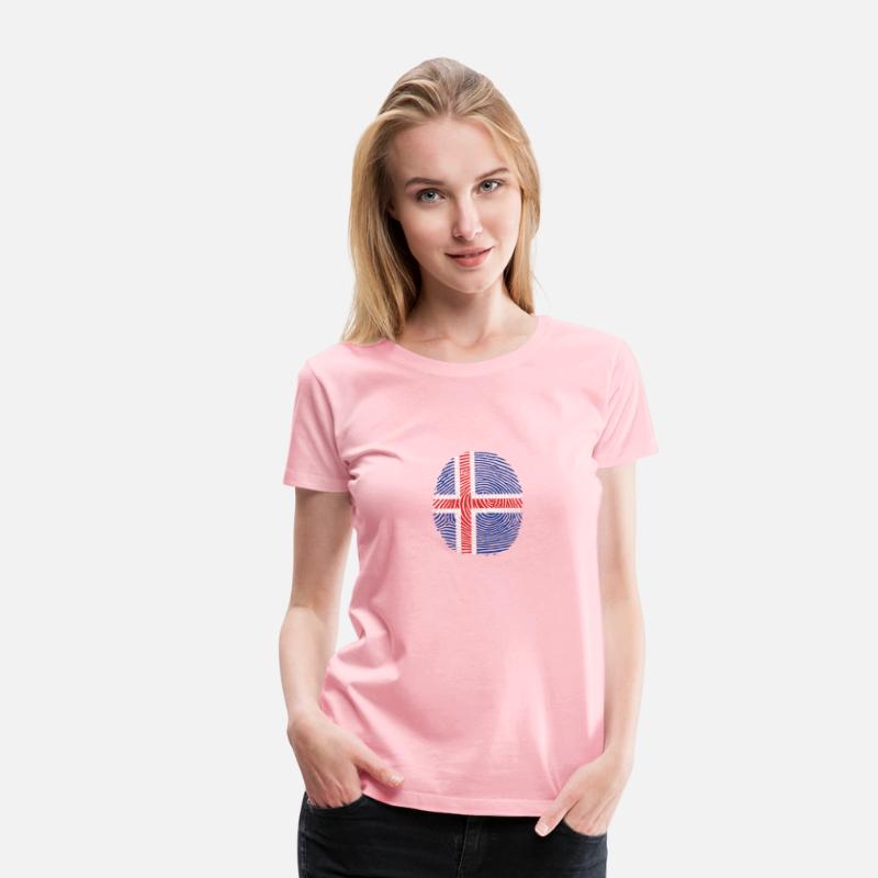 Icelandic flag fingerprint