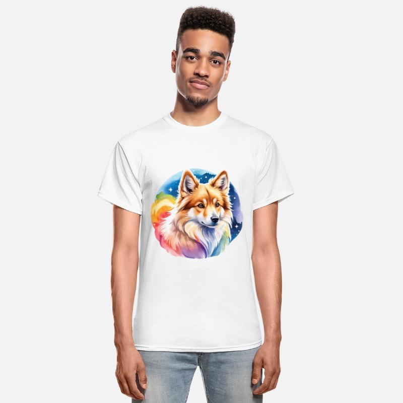 Icelandic Sheepdog Watercolor